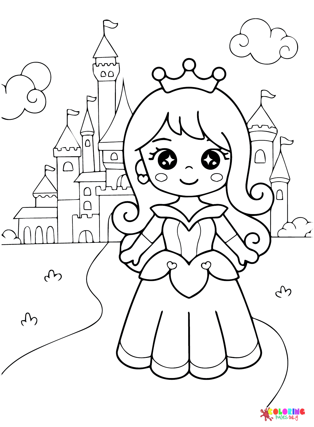Queen Coloring Pages Printable