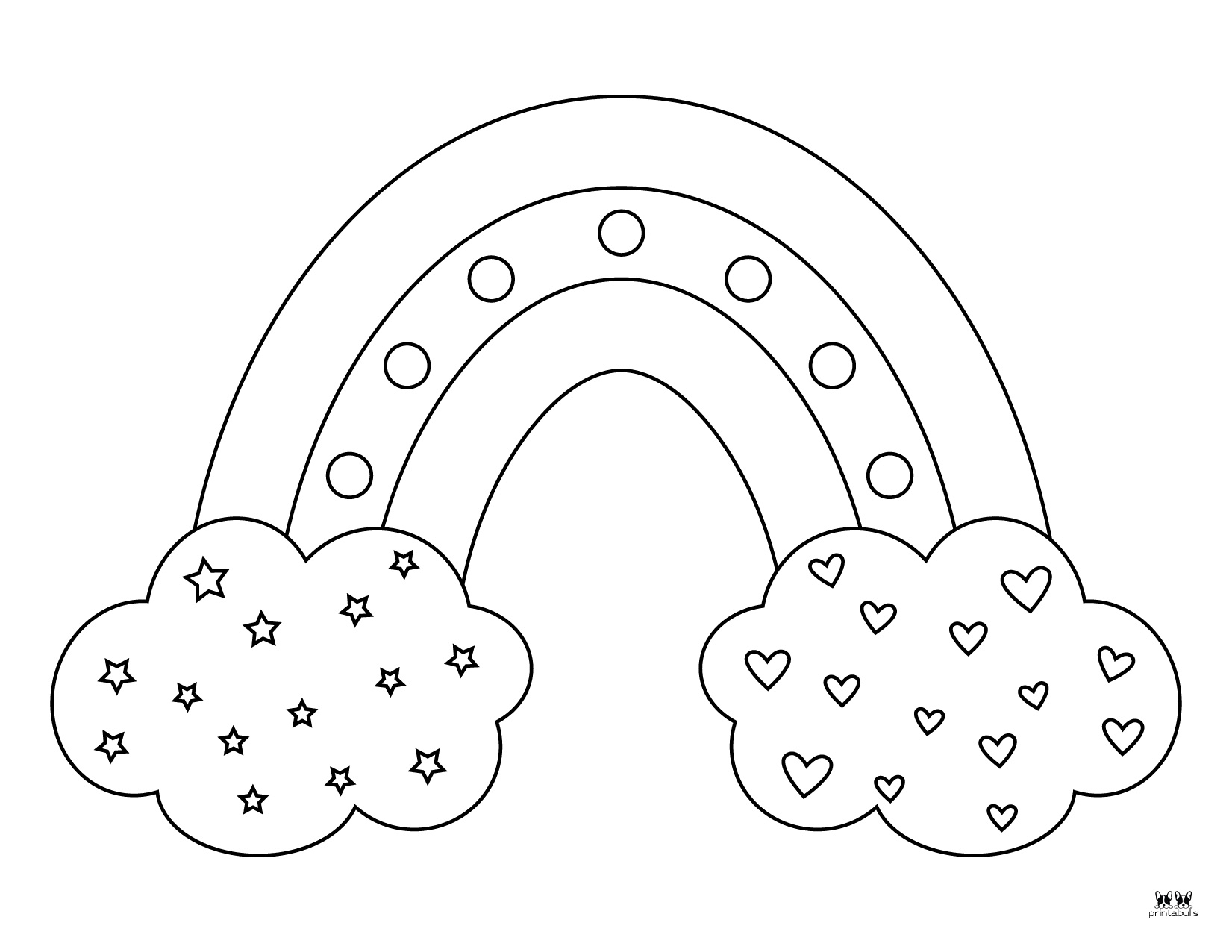 Rainbow Coloring Pages 50 FREE Printable Pages Printabulls