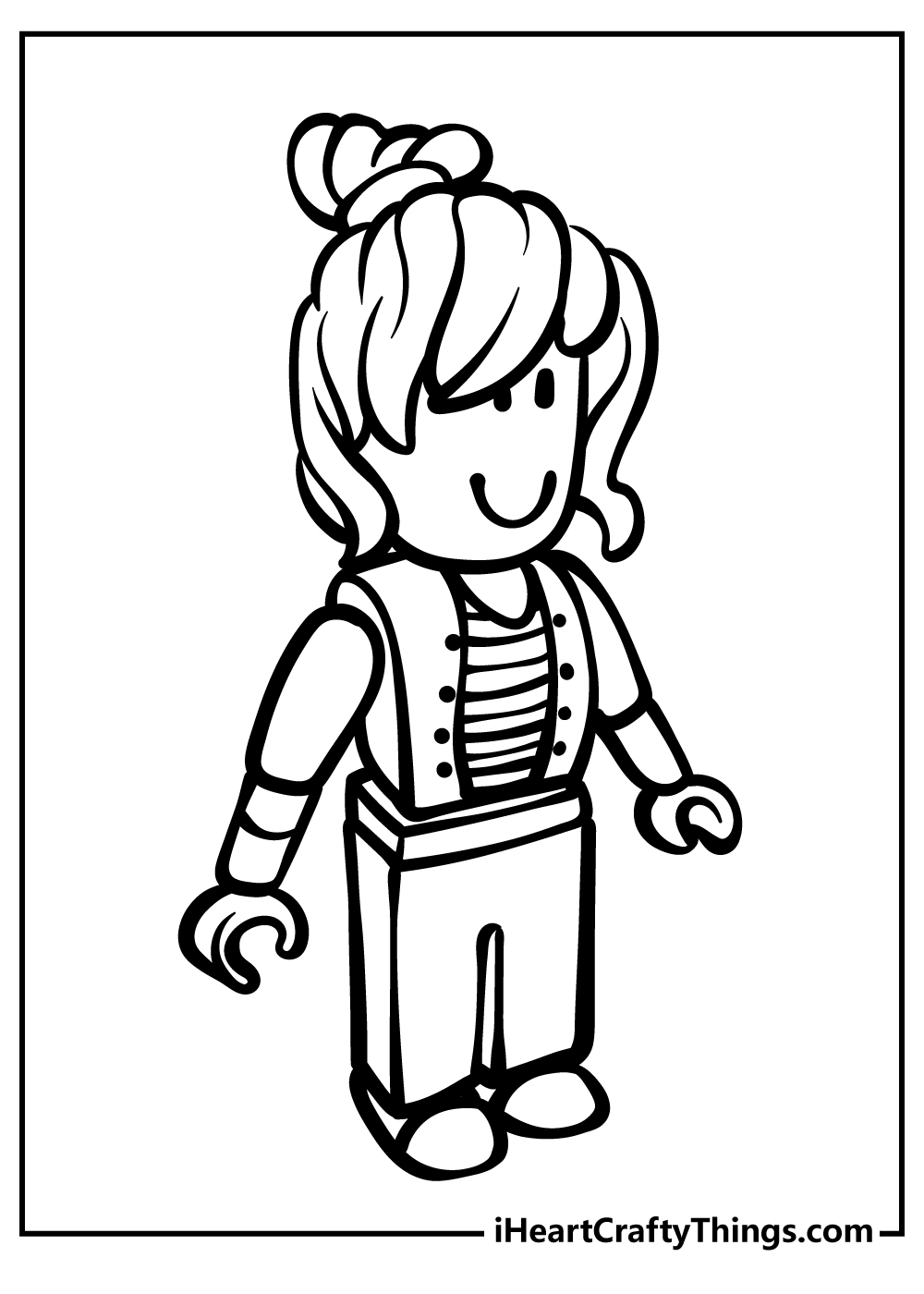 Roblox Printable Coloring Pages