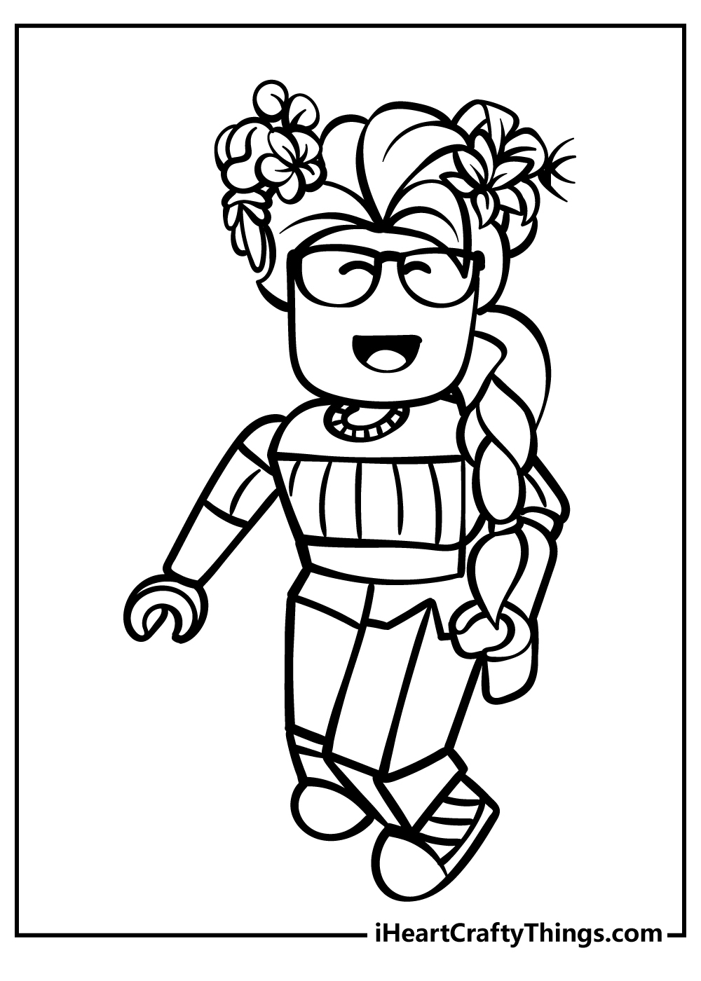 Roblox Coloring Pages Free Printable Printable Templates Free