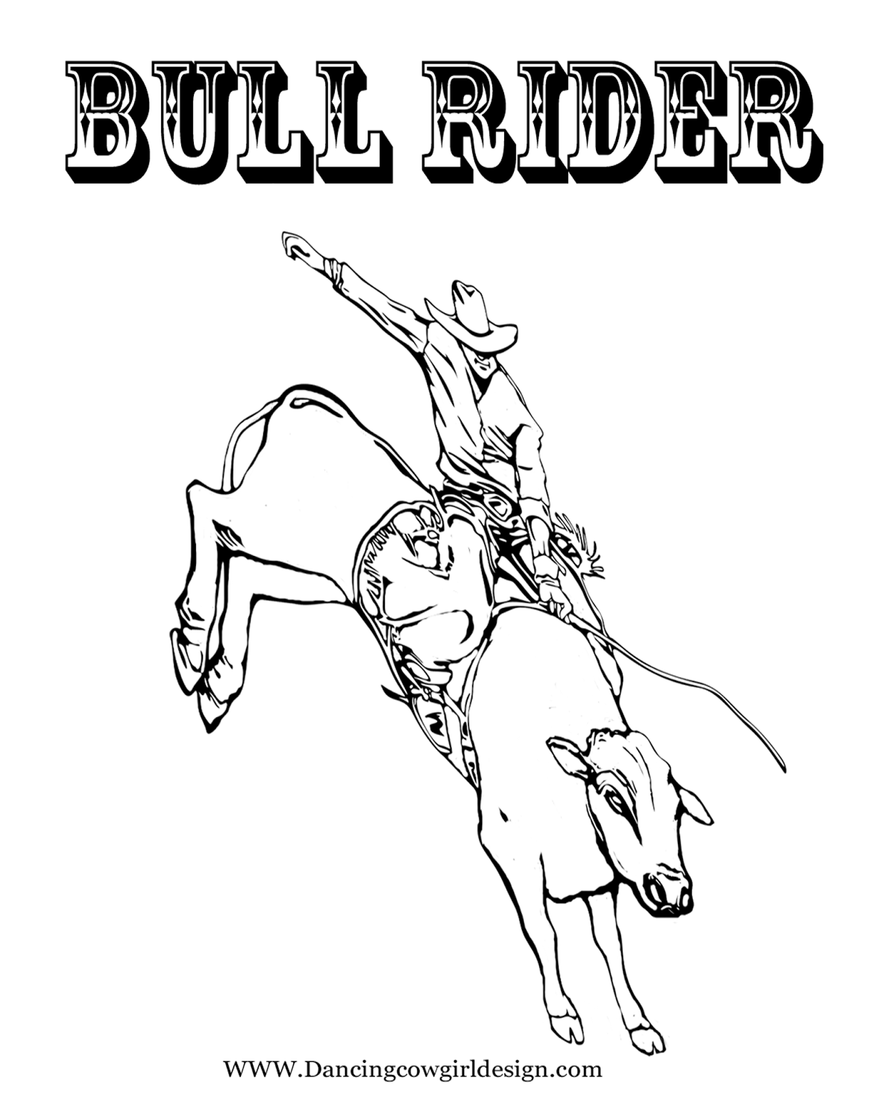 Rodeo Coloring Pages At GetColorings Free Printable Colorings Pages To Print And Color