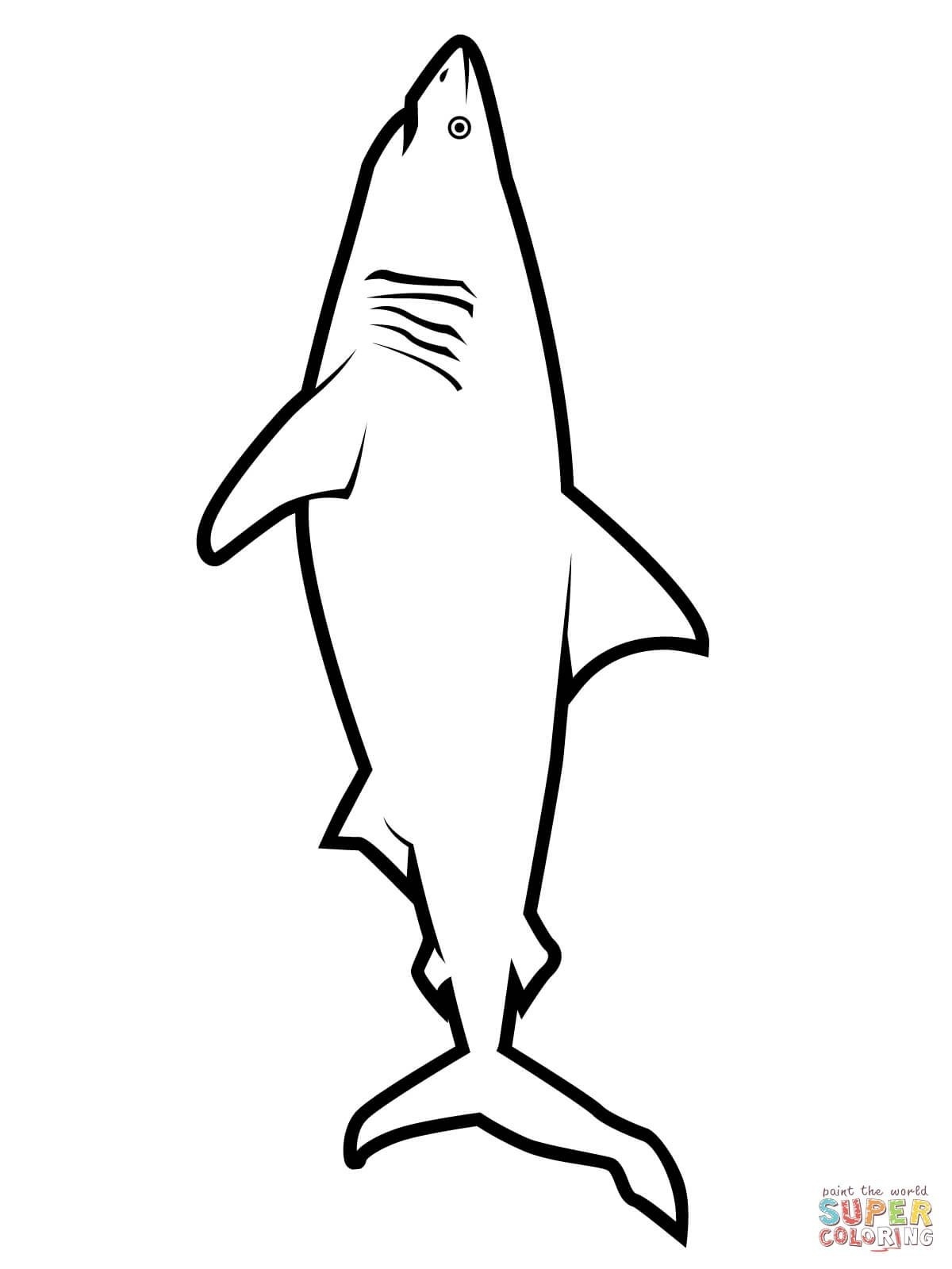 Shark Coloring Pages Printable