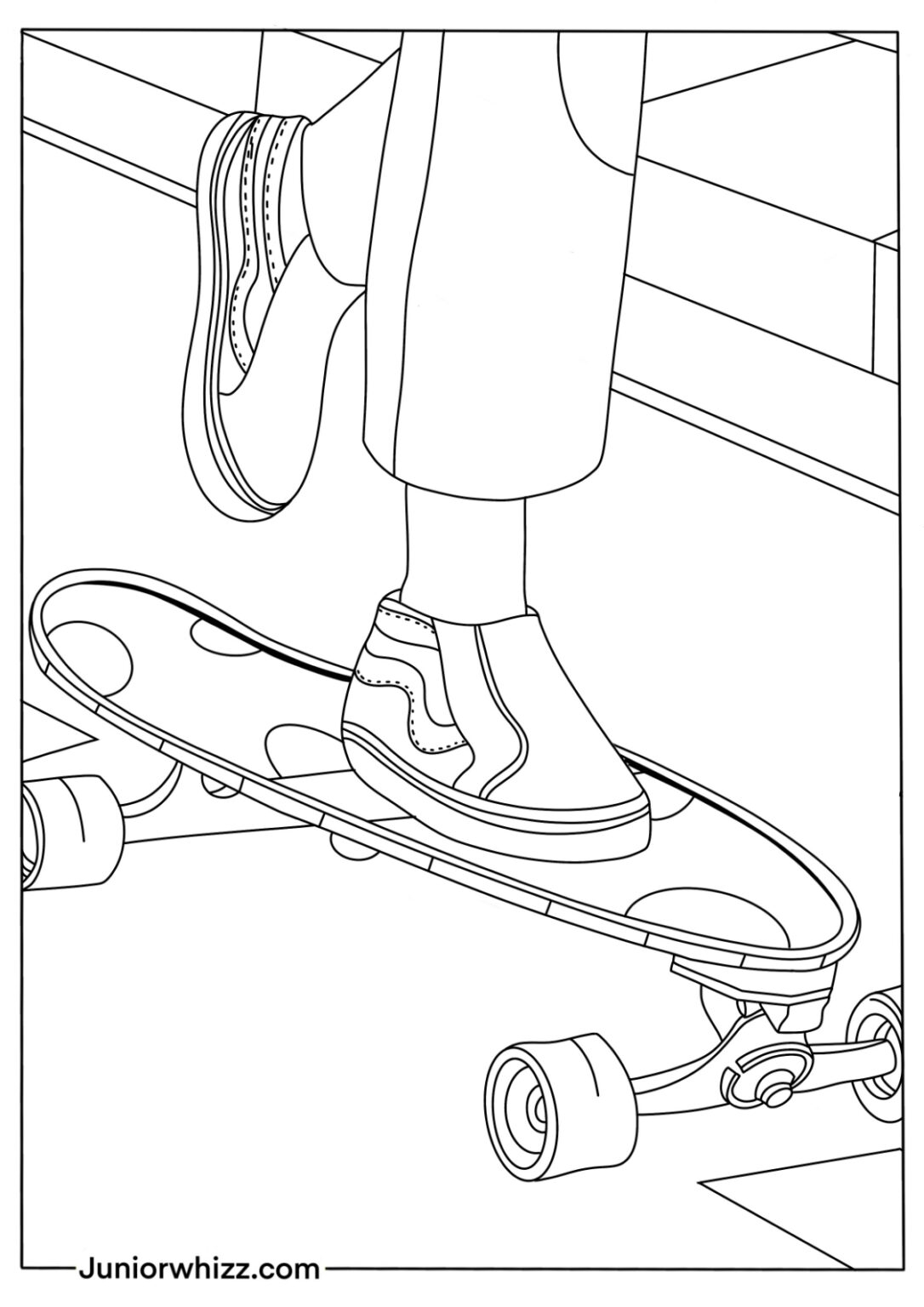 Skateboard Coloring Pages 14 Free Printable PDFs