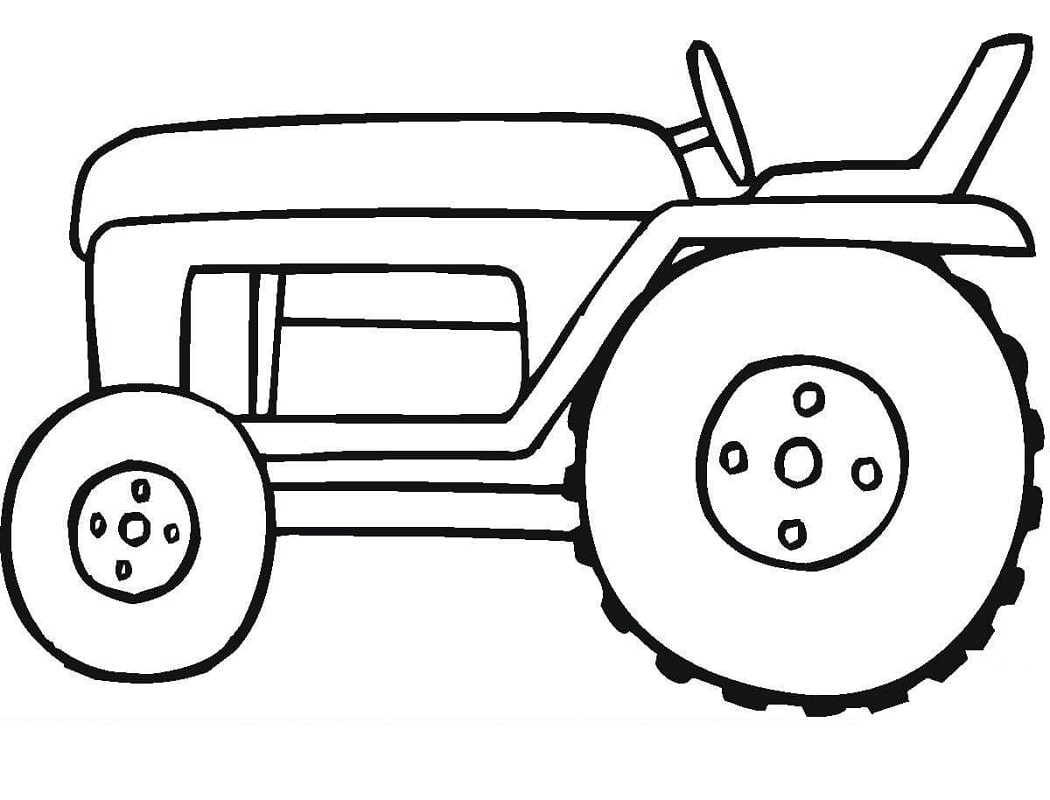 Small Tractor Coloring Page Free Printable Coloring Pages For Kids