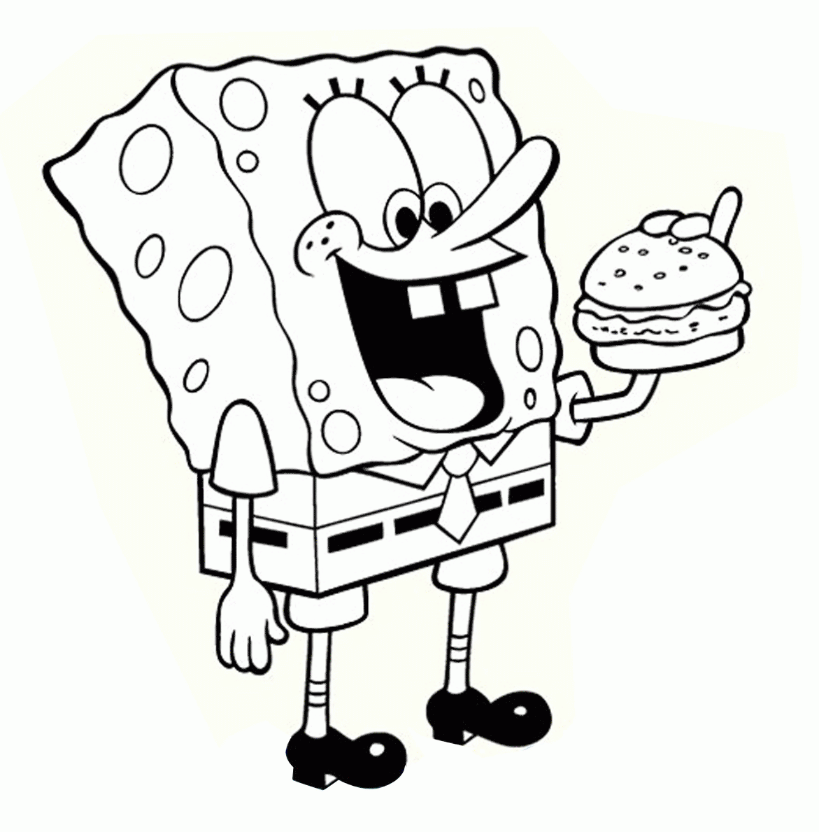 Spongebob Coloring Pages Color 16 Image Colorings