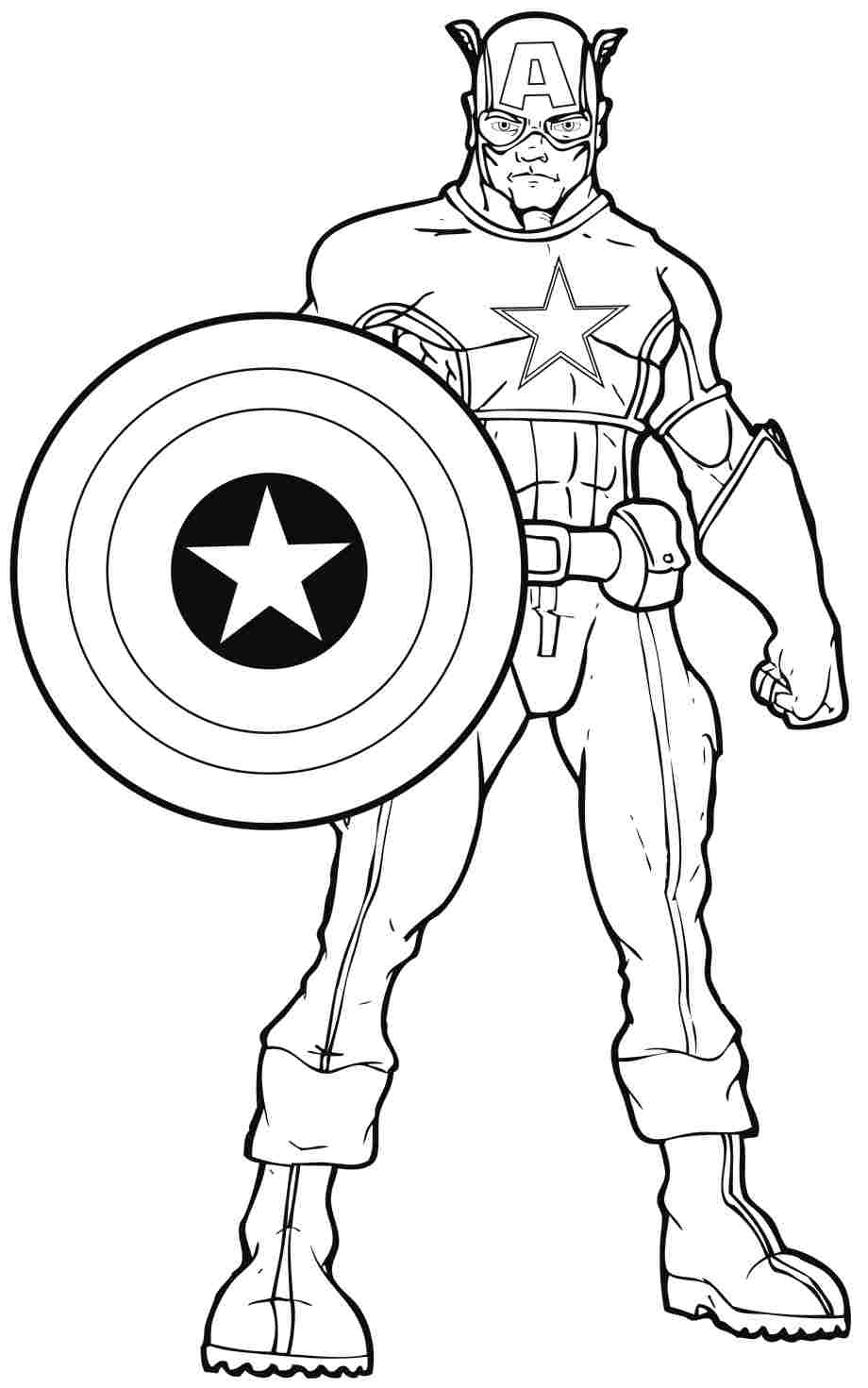 Superhero Coloring Pages Printables
