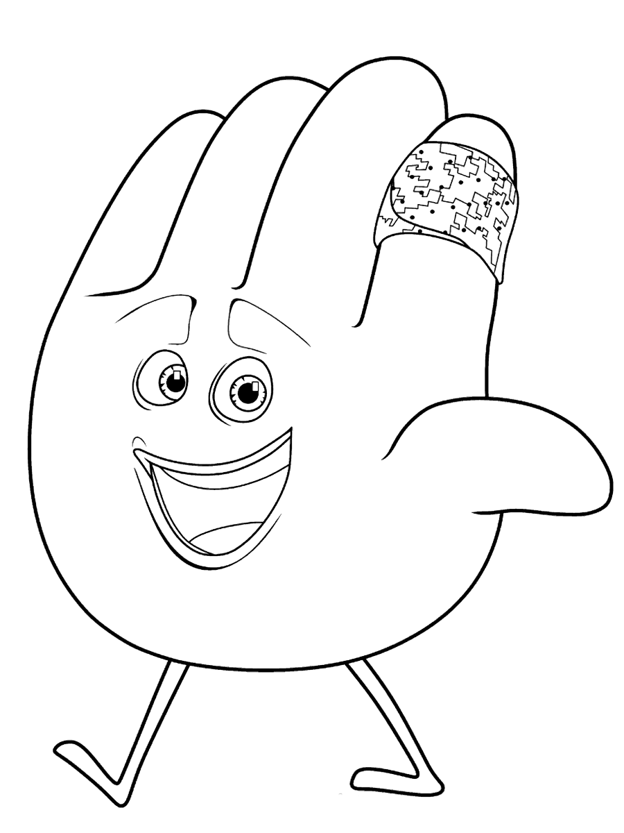 The Emoji Movie Coloring Pages