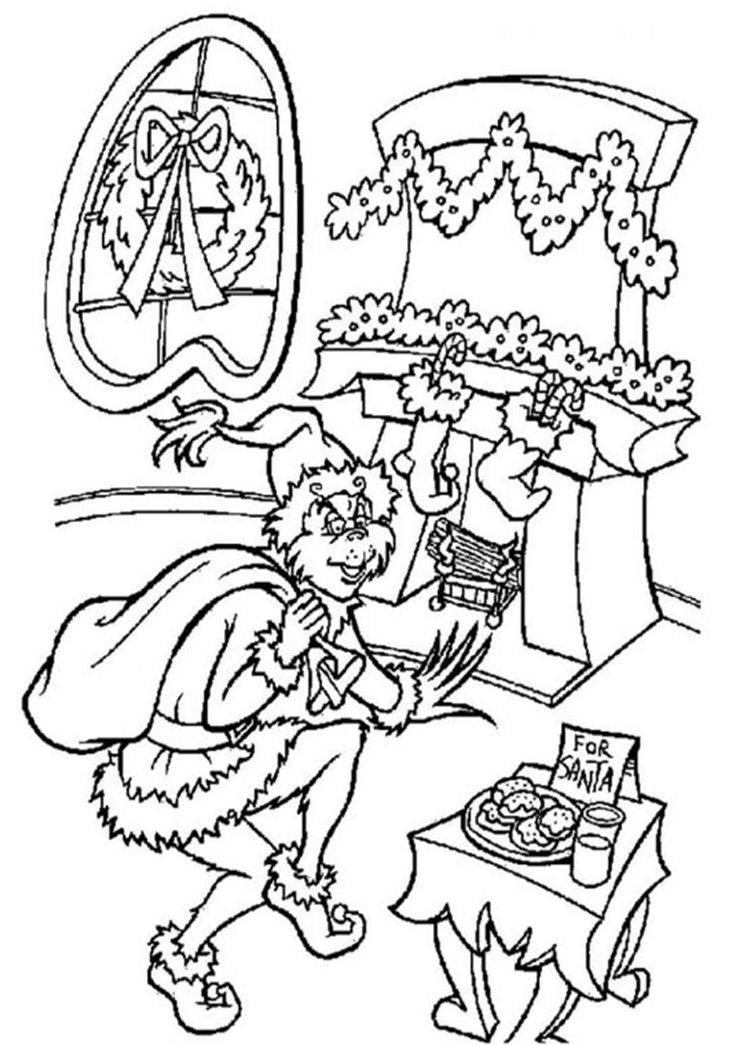 The Grinch Coloring Pages Printables Customize And Print