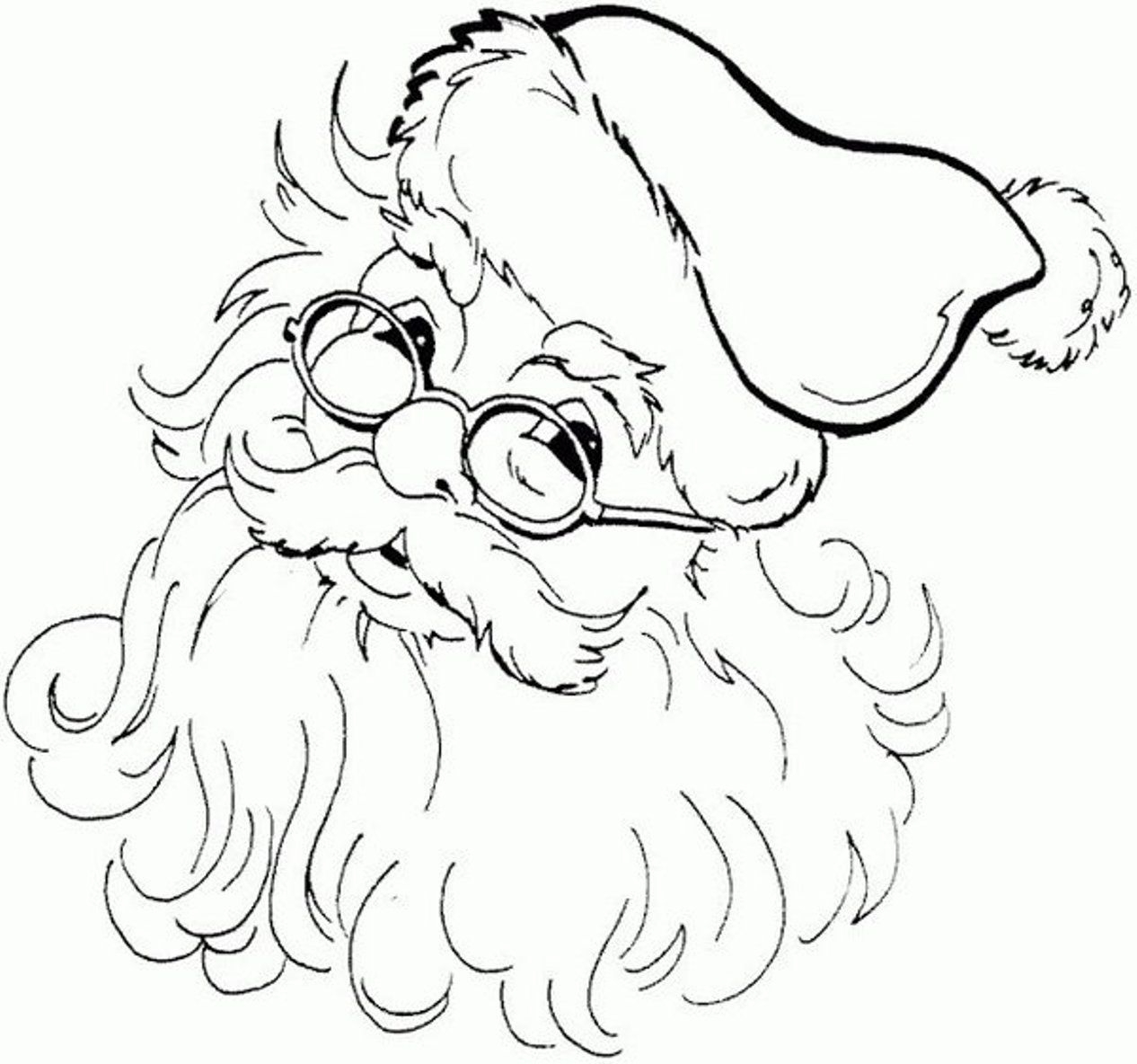 The Santa Claus Coloring Pages Coloring Home
