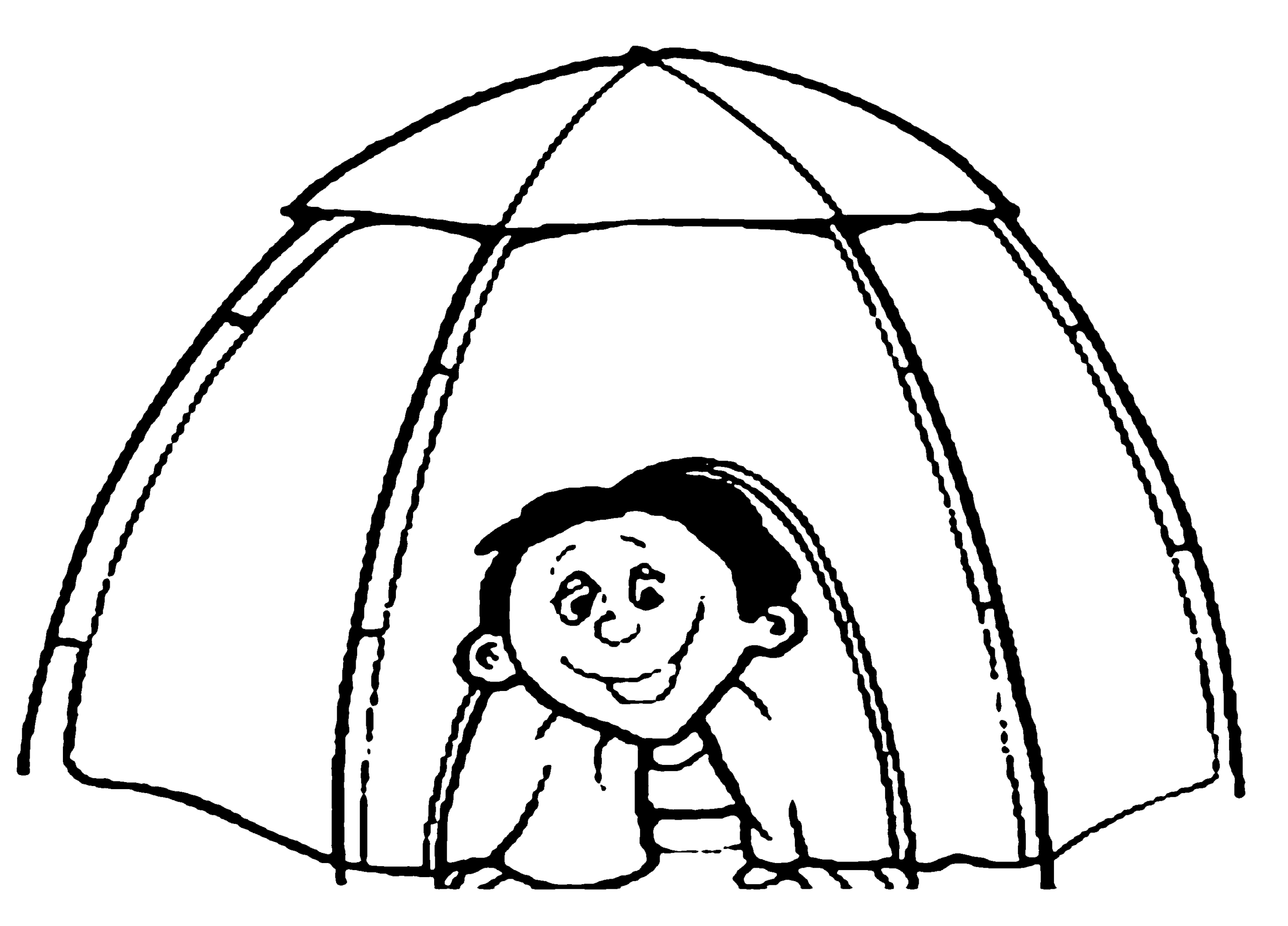 Top 7 Camping Tent Coloring Pages For Your Family Or Scouts Coloring Pages