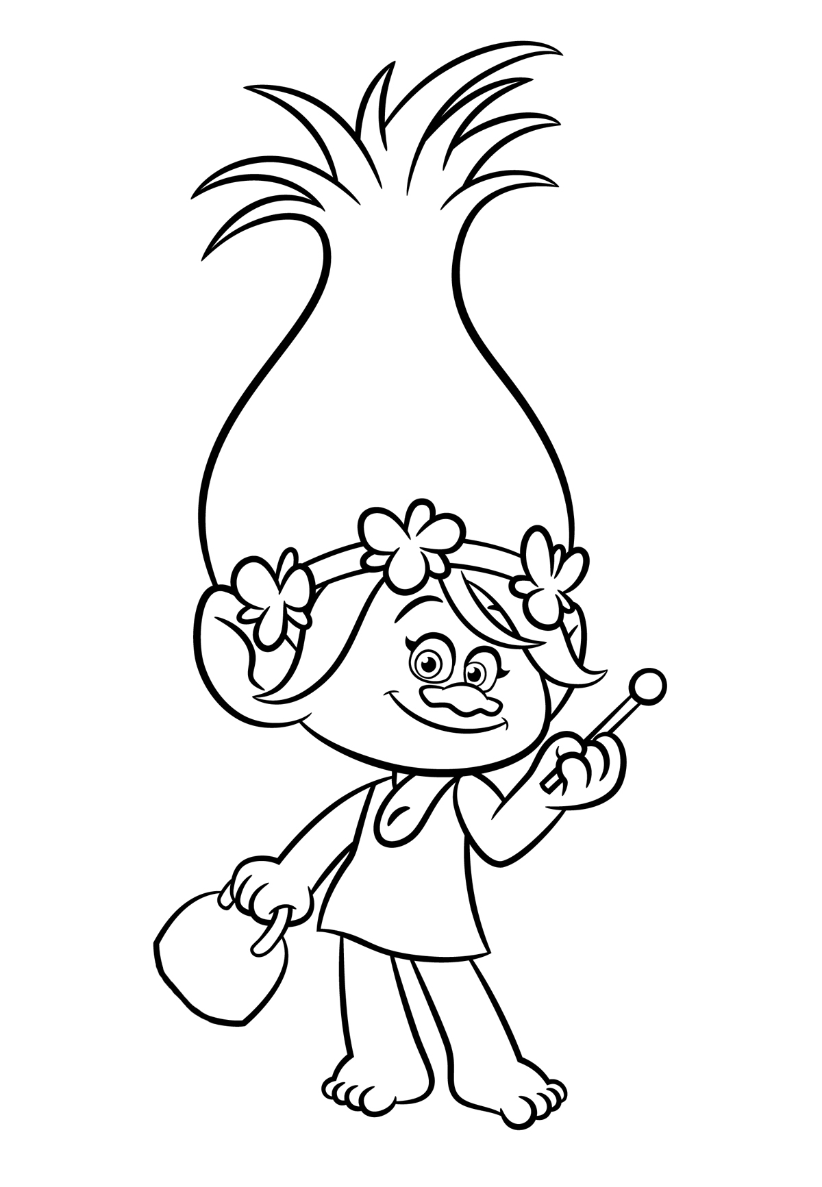 Trolls Movie Coloring Pages Best Coloring Pages For Kids