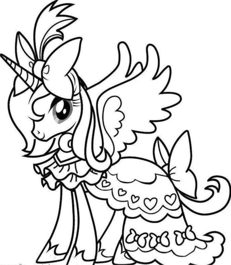 Unicorn Coloring Pages To Download And Print For Free