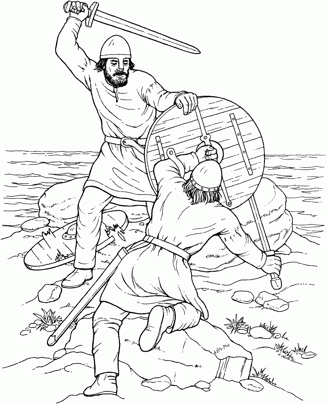 Viking Coloring Pages To Download And Print For Free