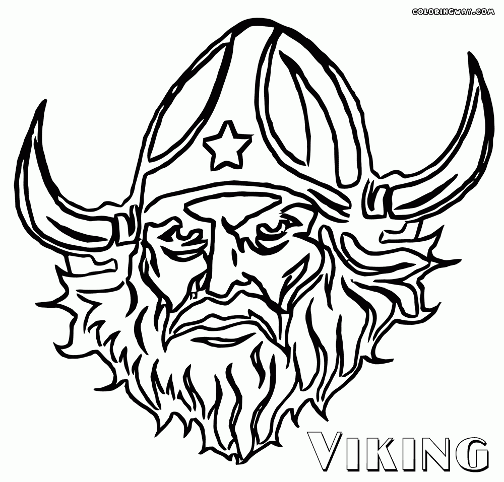 Viking Printable Coloring Pages