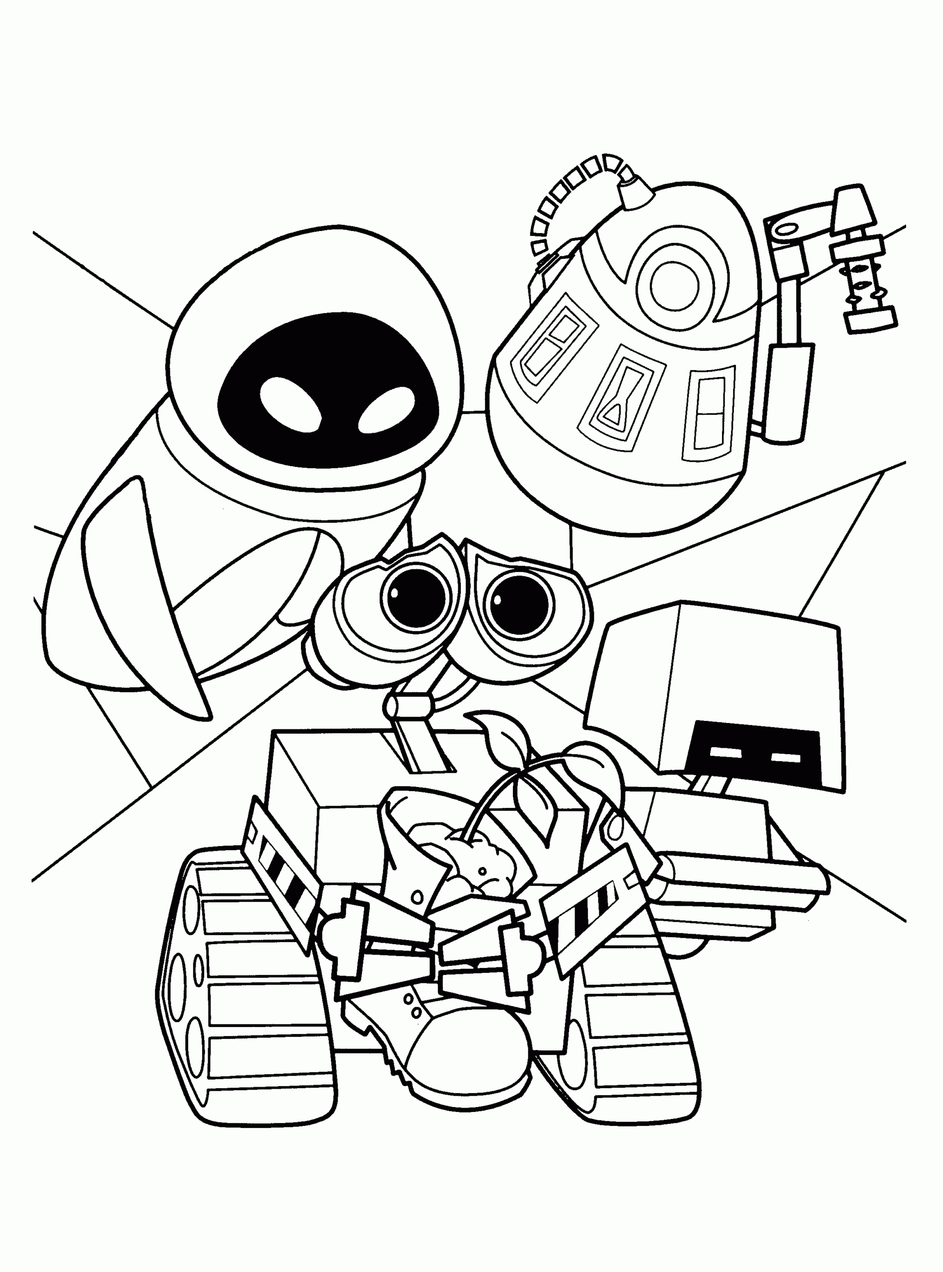 WALL E Coloring Pages Best Coloring Pages For Kids