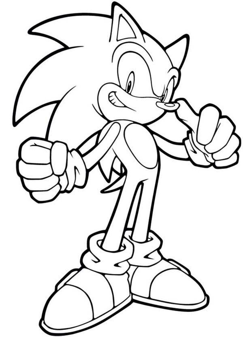 10 Free Printable Sonic Coloring Pages Coloring Sarahsoriano