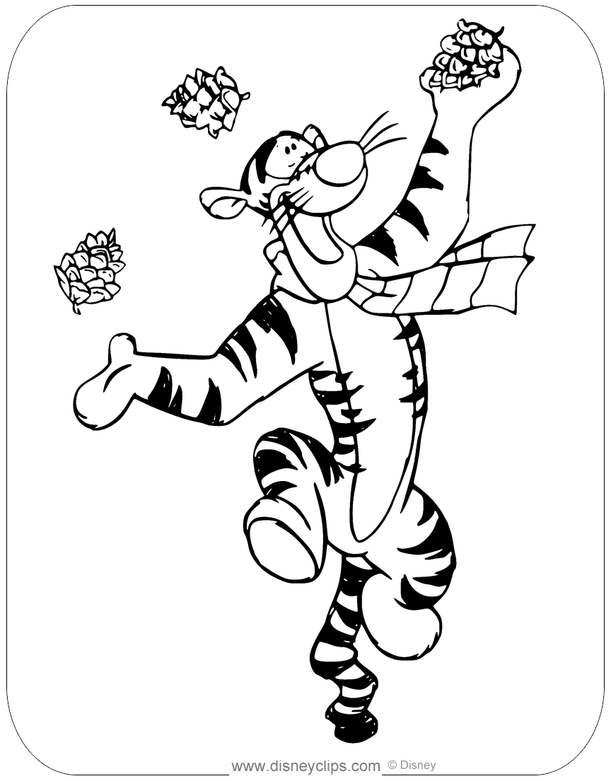 100 Printable Tigger Coloring Pages Disneyclips