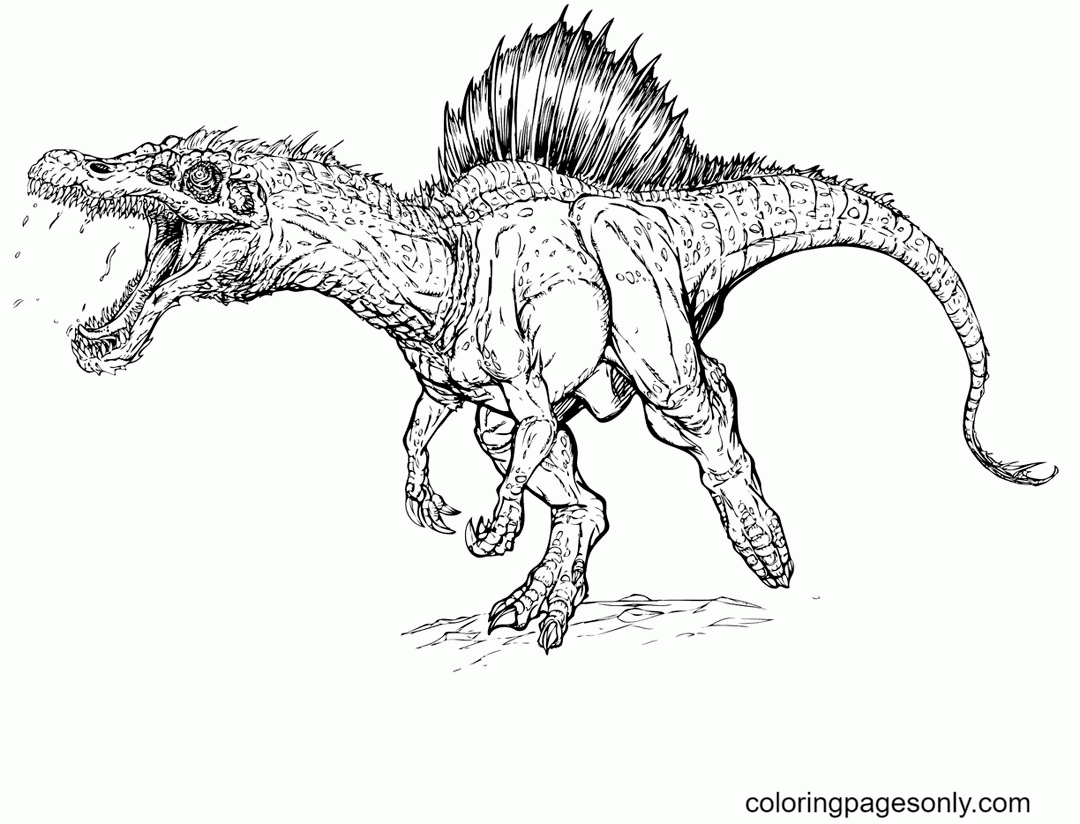 120 Jurassic World Coloring Pages ColoringPagesOnly