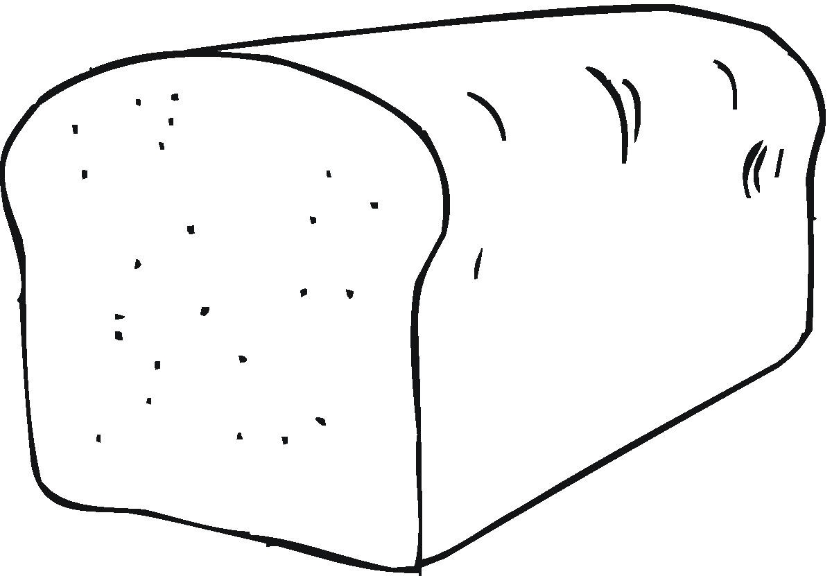 14 Best Bread Coloring Pages For Kids Updated 2018