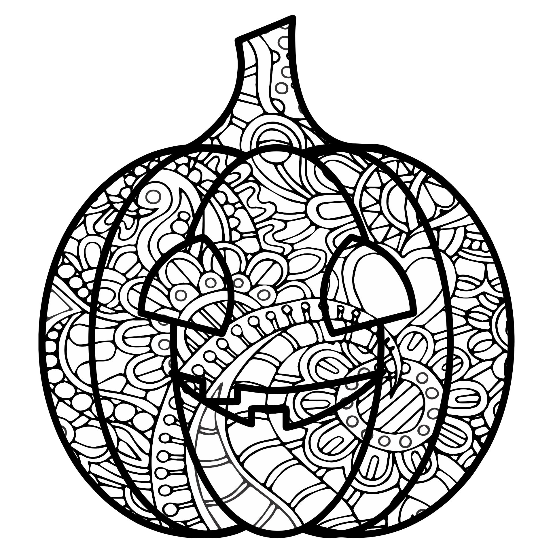 15 Best Halloween Free Printable Adult Coloring PDF For Free At Printablee
