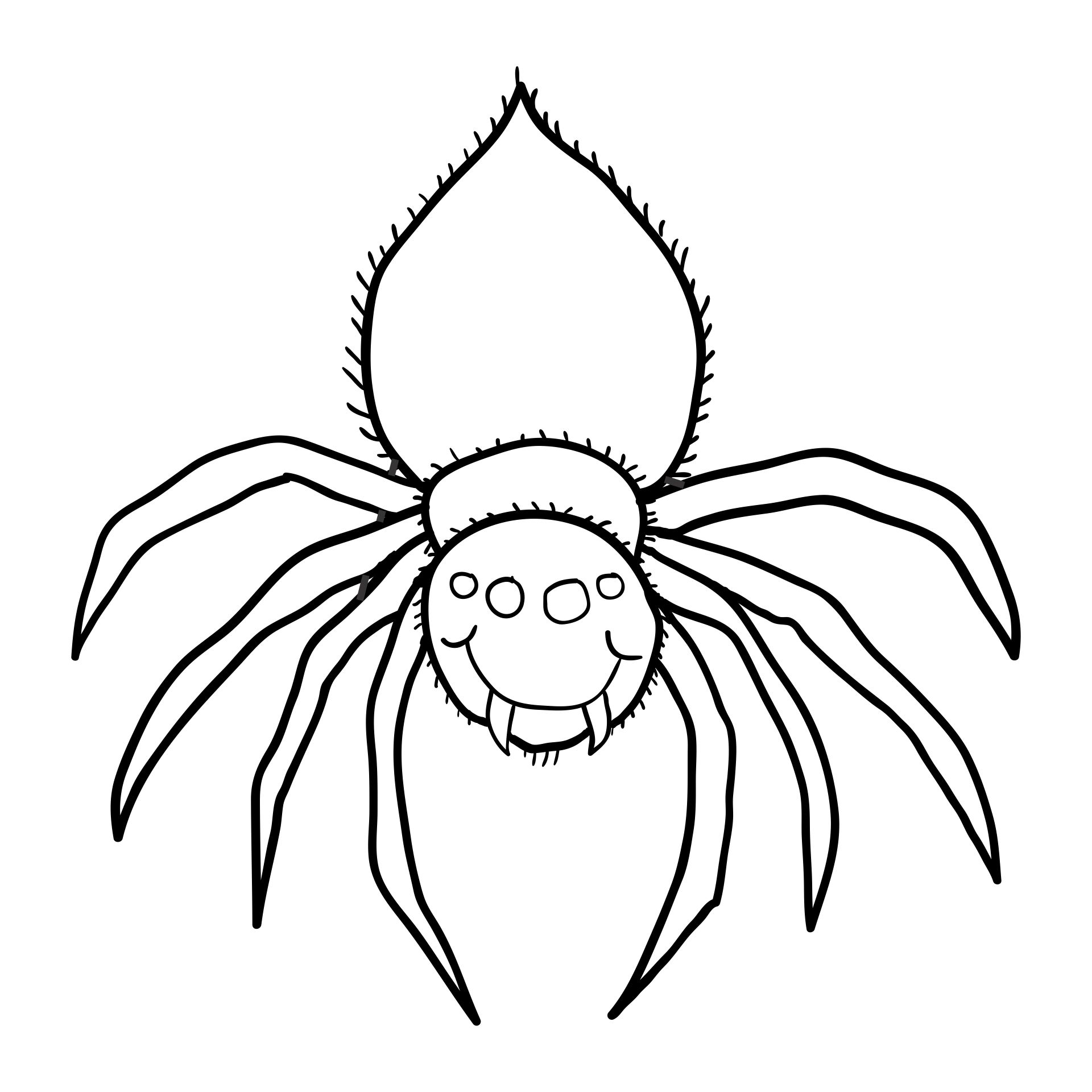 15 Best Halloween Spider Coloring Pages Printable PDF For Free At Printablee