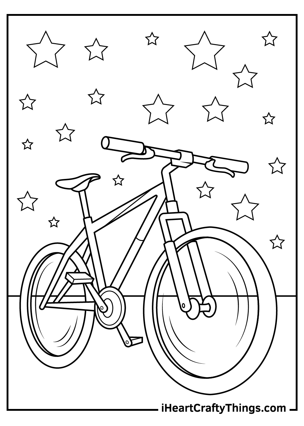 15 Bicycle Coloring Pages 100 Free Printables 