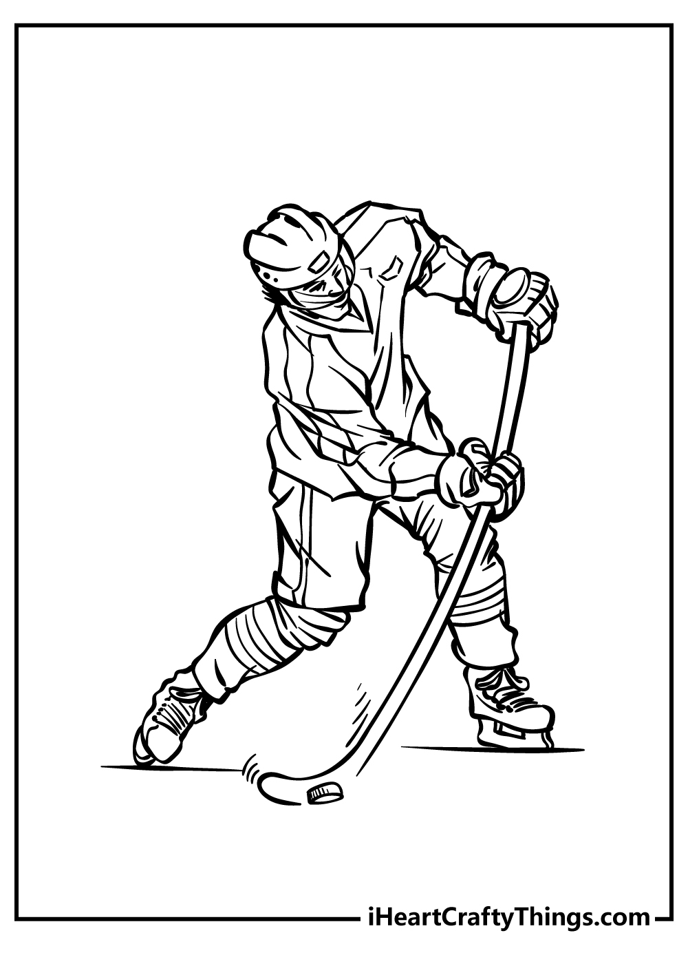 15 Hockey Coloring Pages 100 Free Printables 