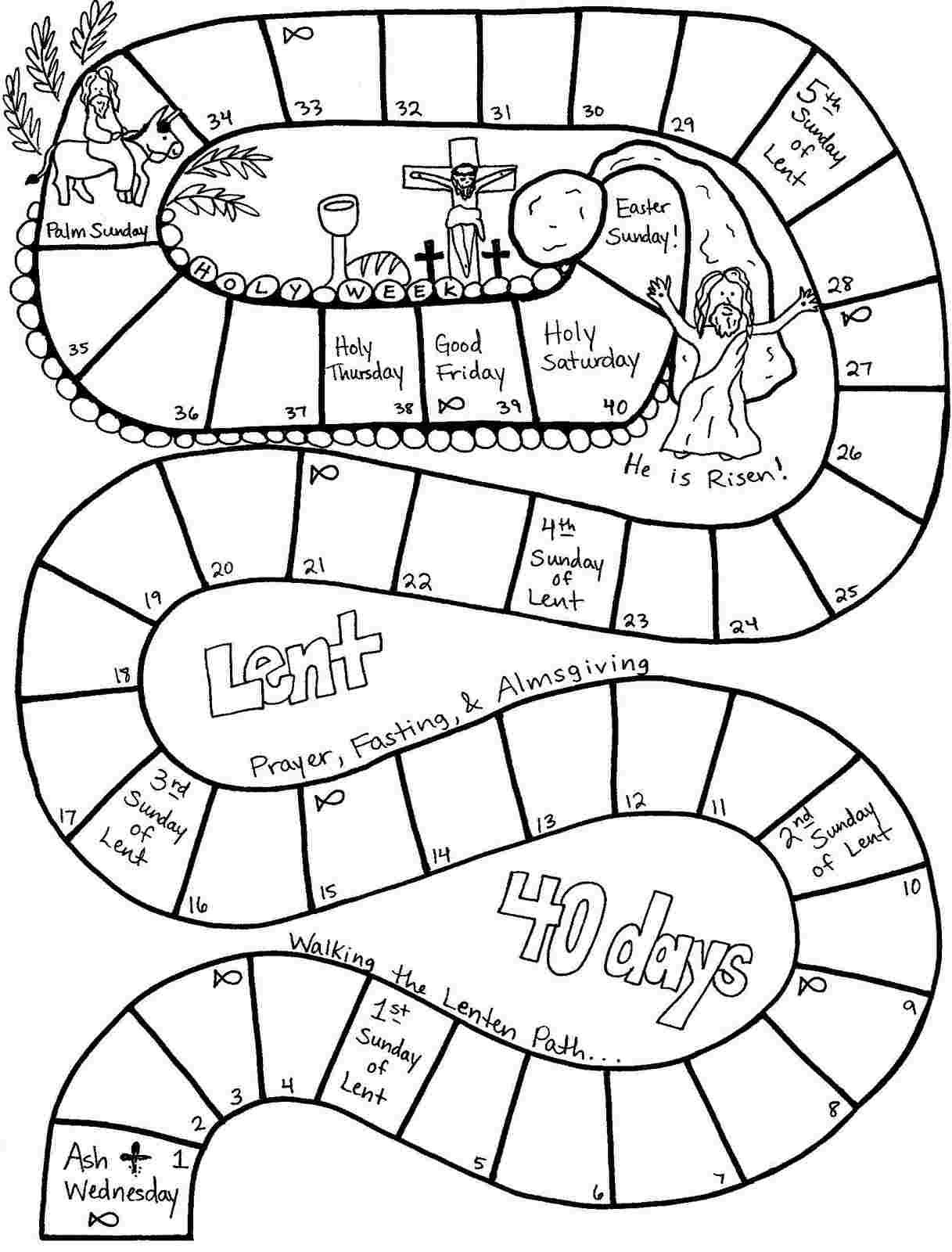 15 Lent Sunday School Coloring Pages Printable Coloring Pages
