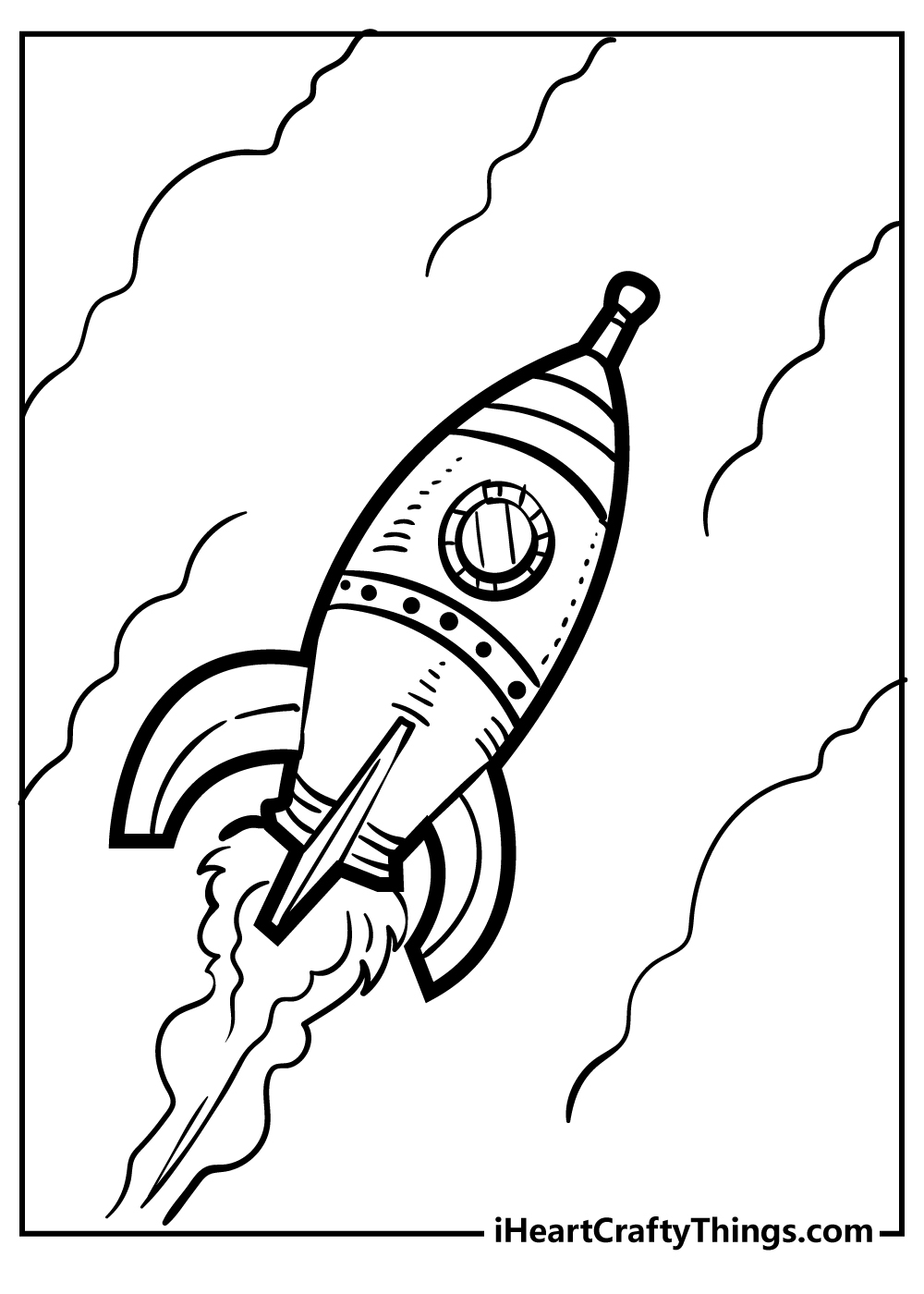 15 Rocket Coloring Pages 100 Free Printables 