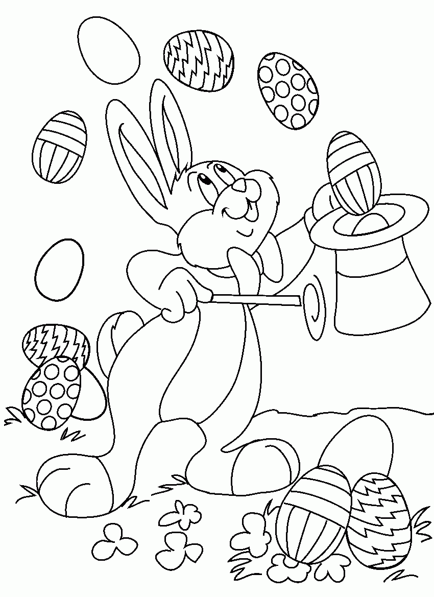 16 Free Printable Easter Coloring Pages For Kids