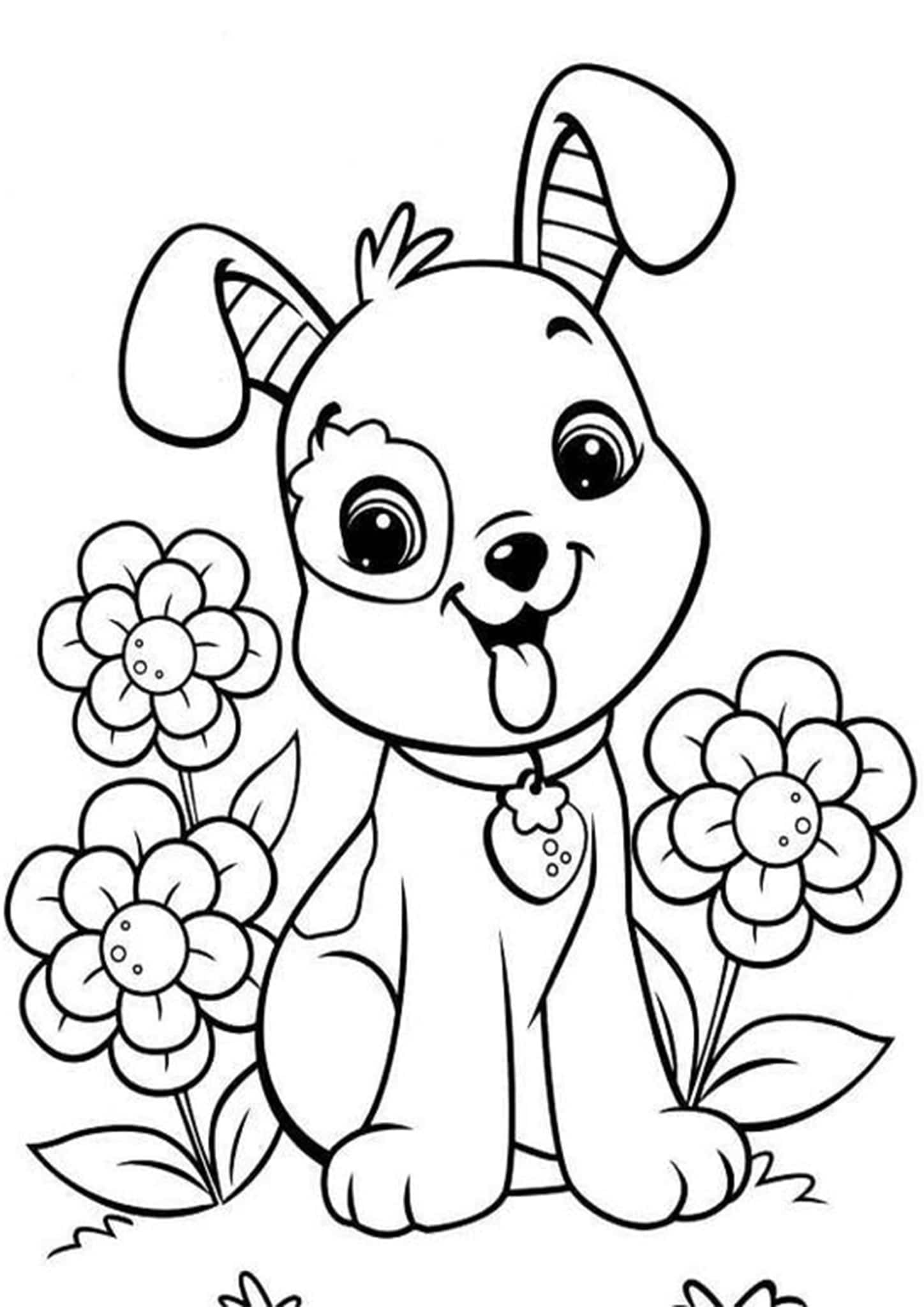 Cut Coloring Page Printables