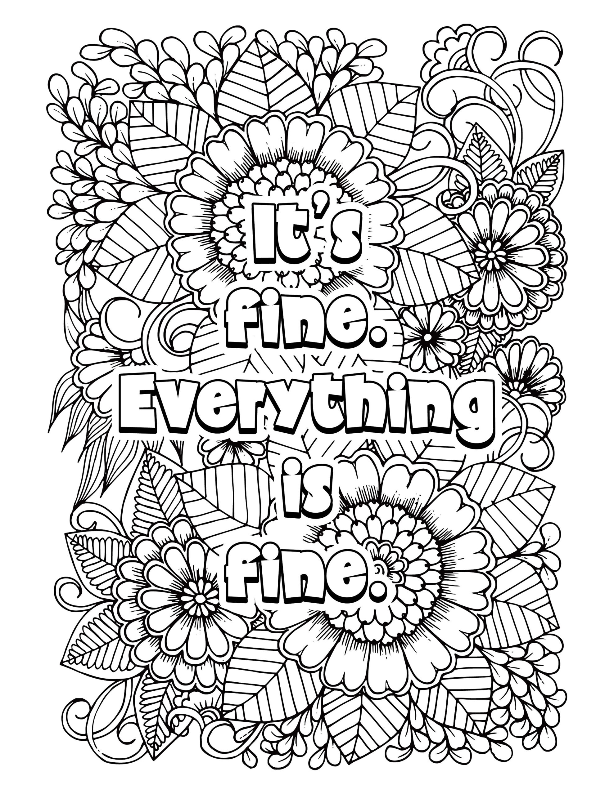 Adult Printable Coloring Pages