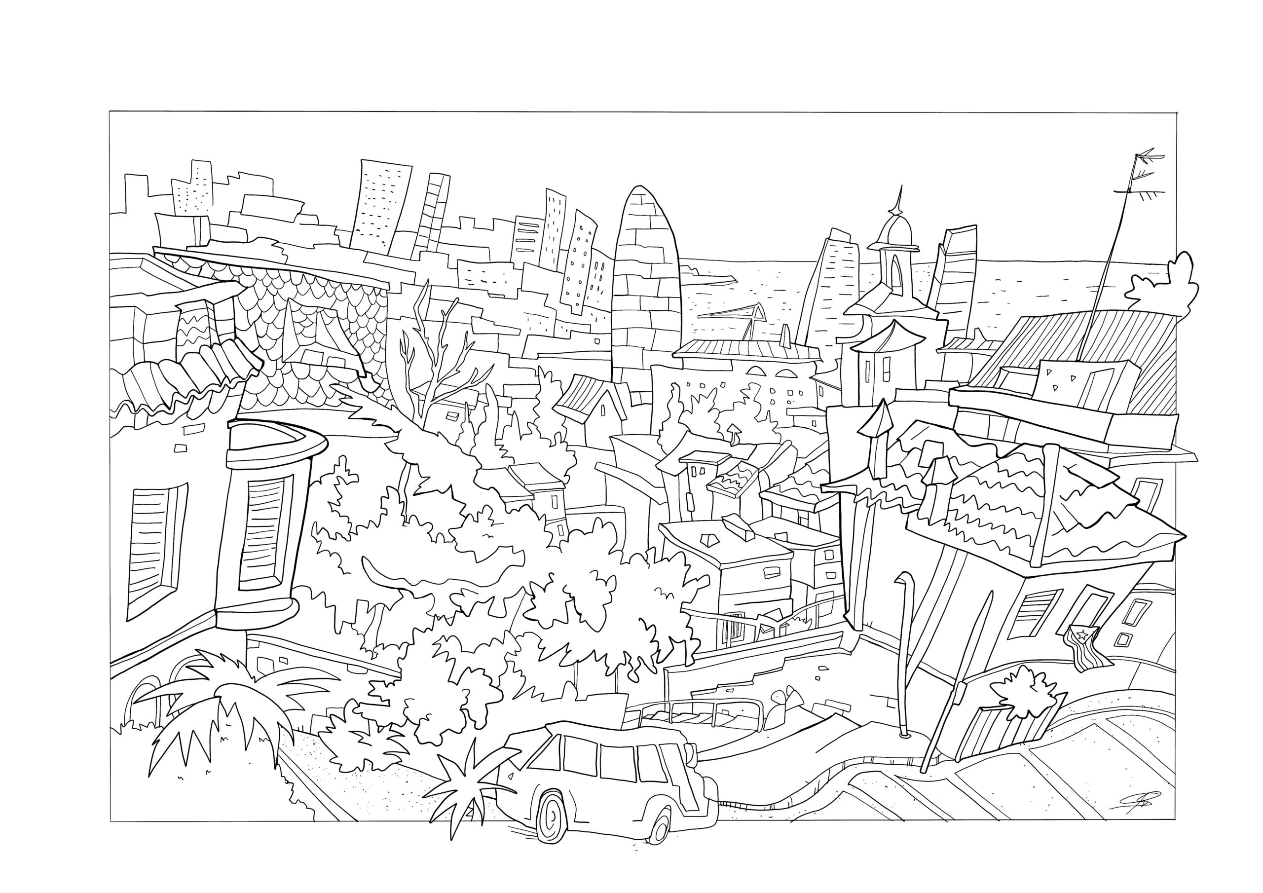 20 Gaudi Coloring Pages Printable Coloring Pages
