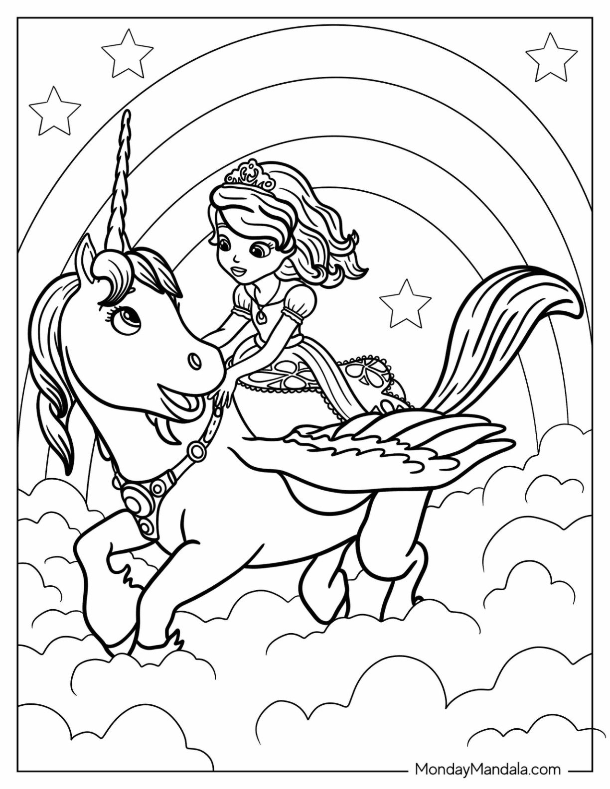 20 Sofia The First Coloring Pages Free PDF Printables 