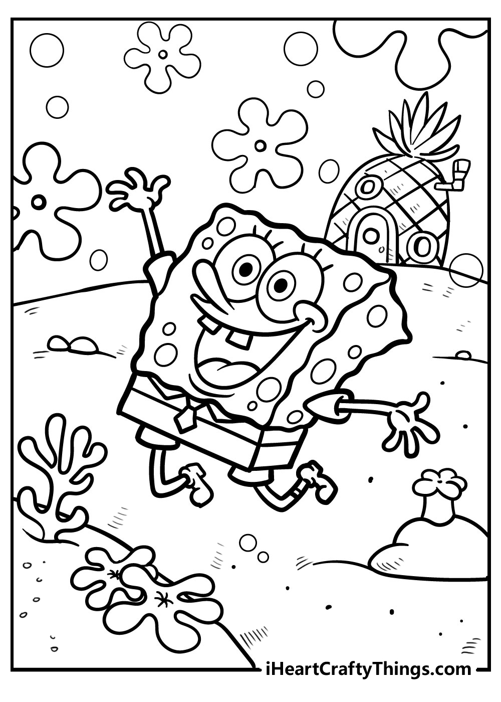 Spongebob Coloring Pages Free Printable