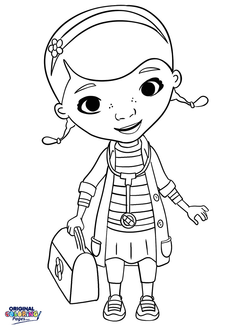 Doc Mcstuffins Printables Coloring Pages