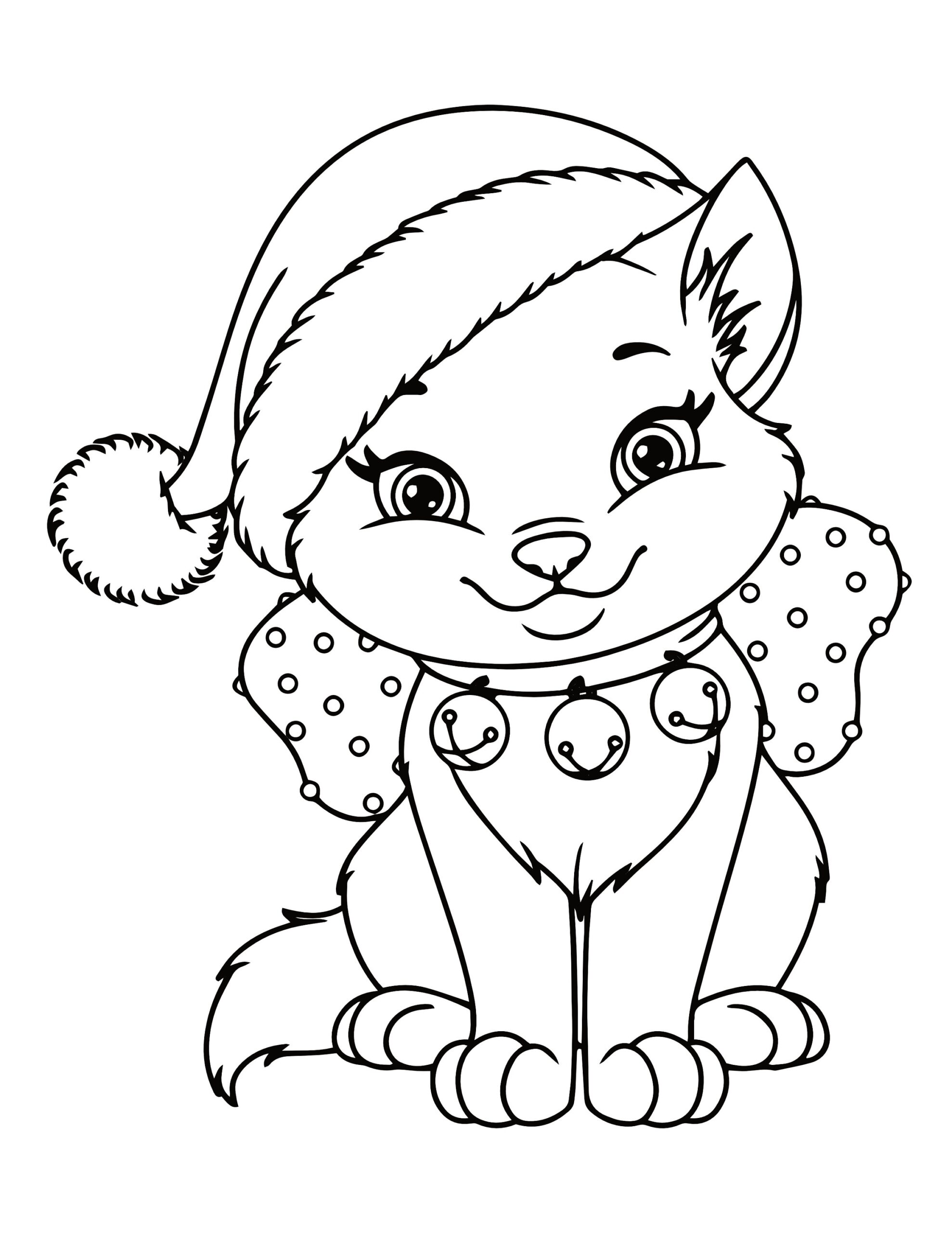 Printable Cats Coloring Pages