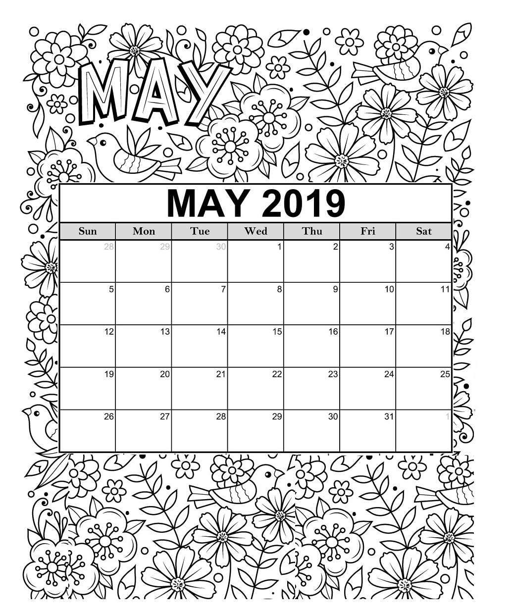 23 Awesome Free Printable Calendar Coloring Pages For Kindergarten 1001 Coloring Book