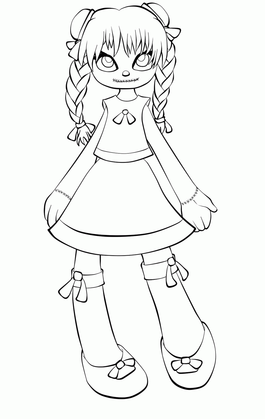 24 Annabelle Coloring Page CarlaMischa