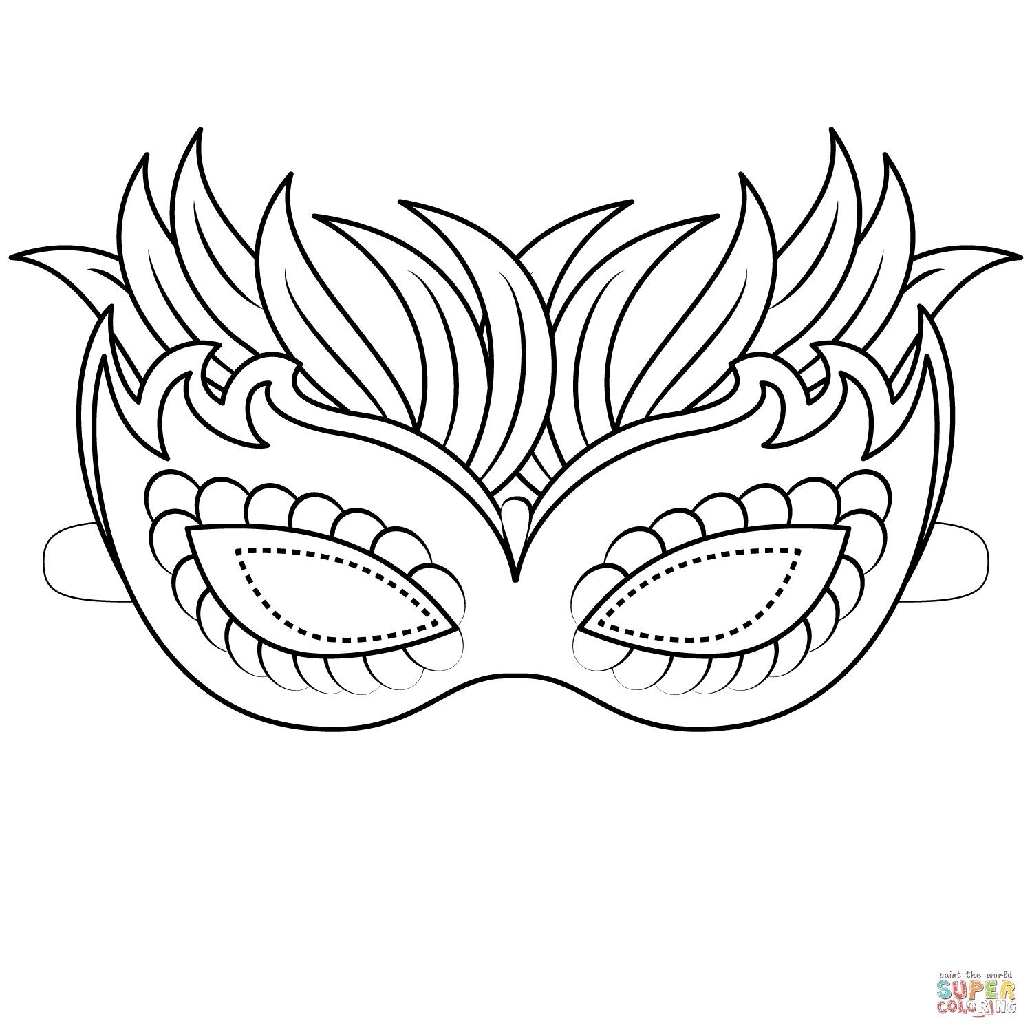 25 Excellent Image Of Mask Coloring Pages Davemelillo Printable Coloring Masks