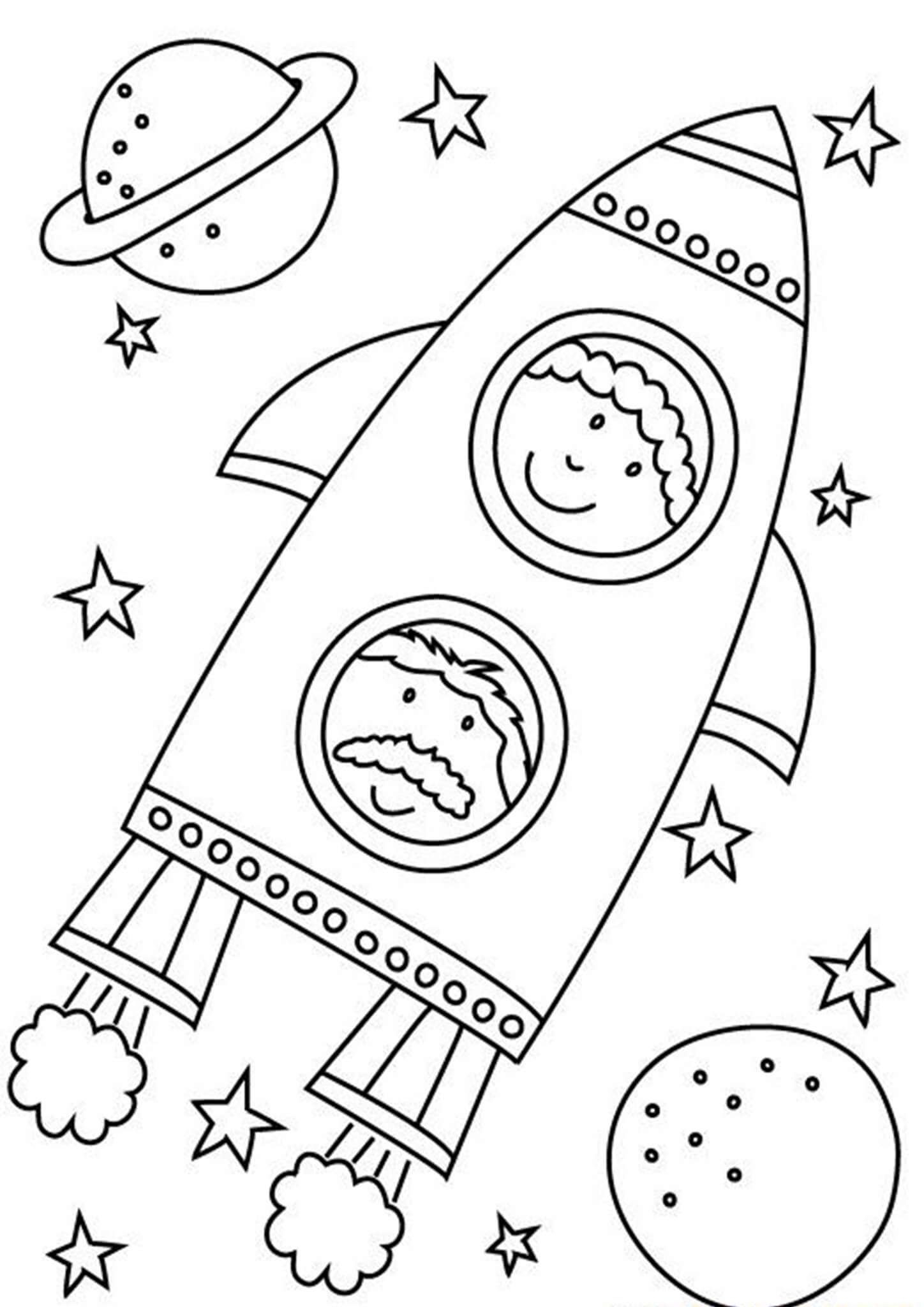 Free Printable Space Coloring Pages