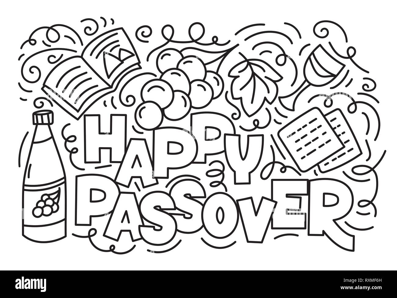 Pesach Printable Coloring Pages