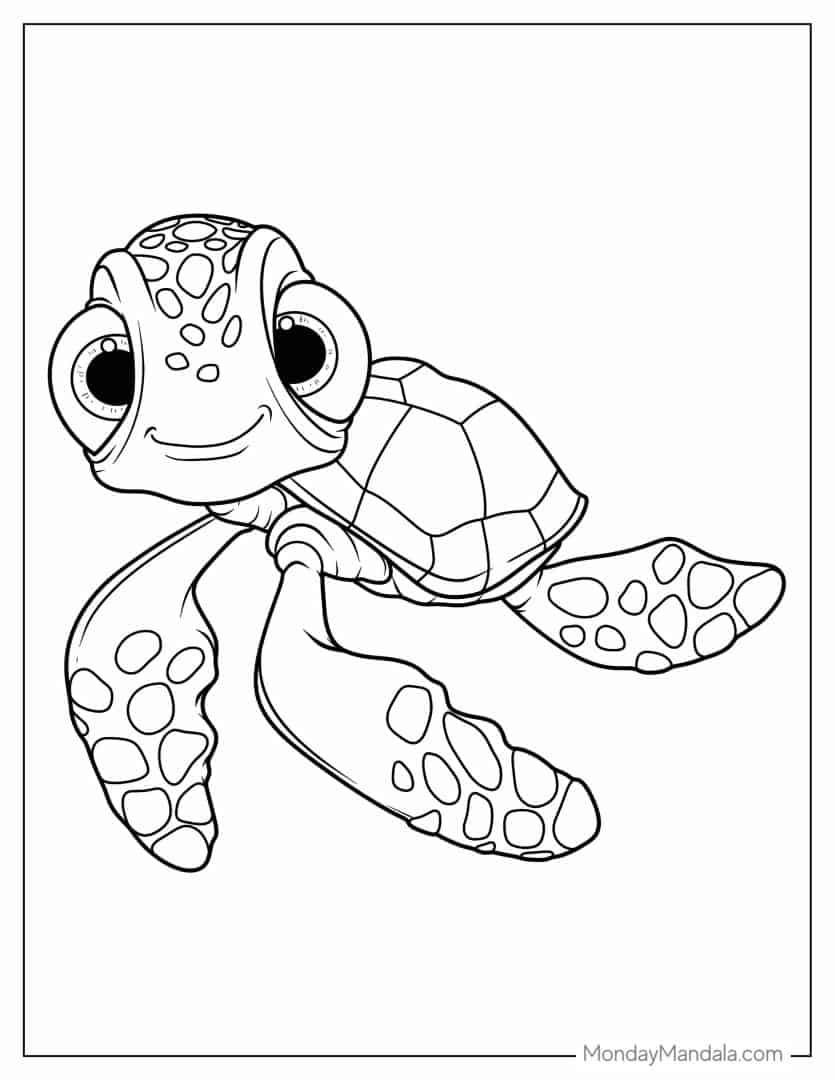 Nemo Coloring Pages Printable