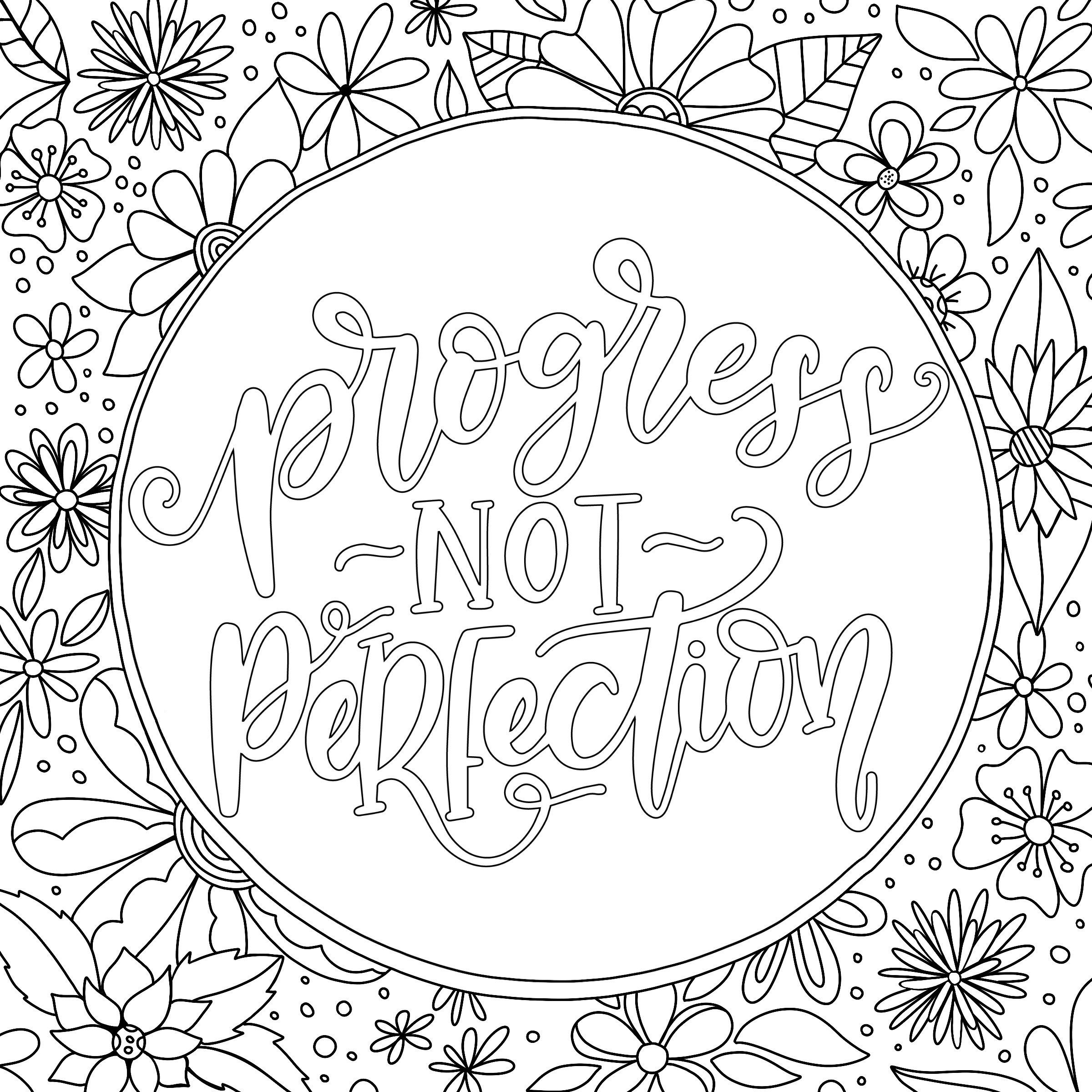 3 Motivational Printable Coloring Pages Zentangle Coloring Pages Printable Coloring Pages