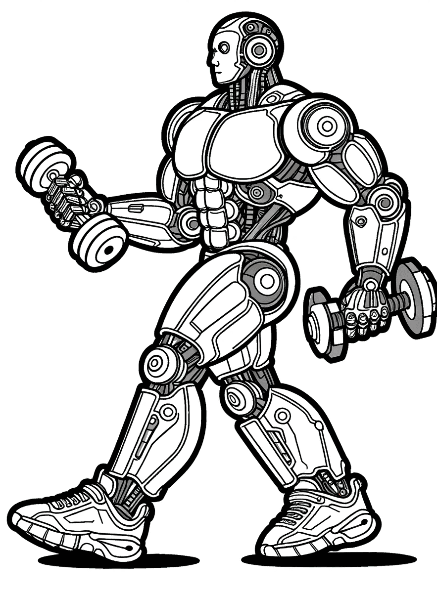 30 Cyborg Coloring Pages For Free Printable