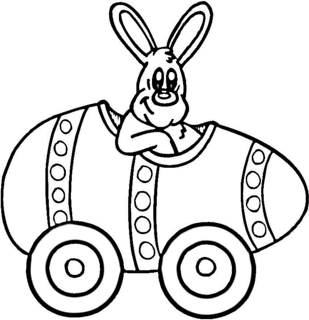 Easter Bunny Coloring Pages Printable
