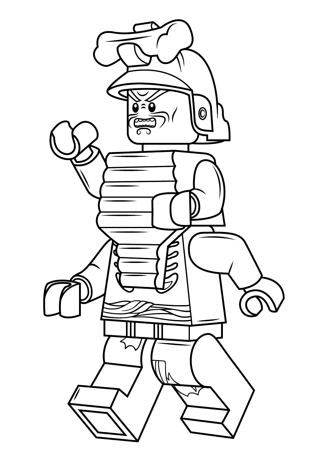 Ninjago Printable Coloring Pages