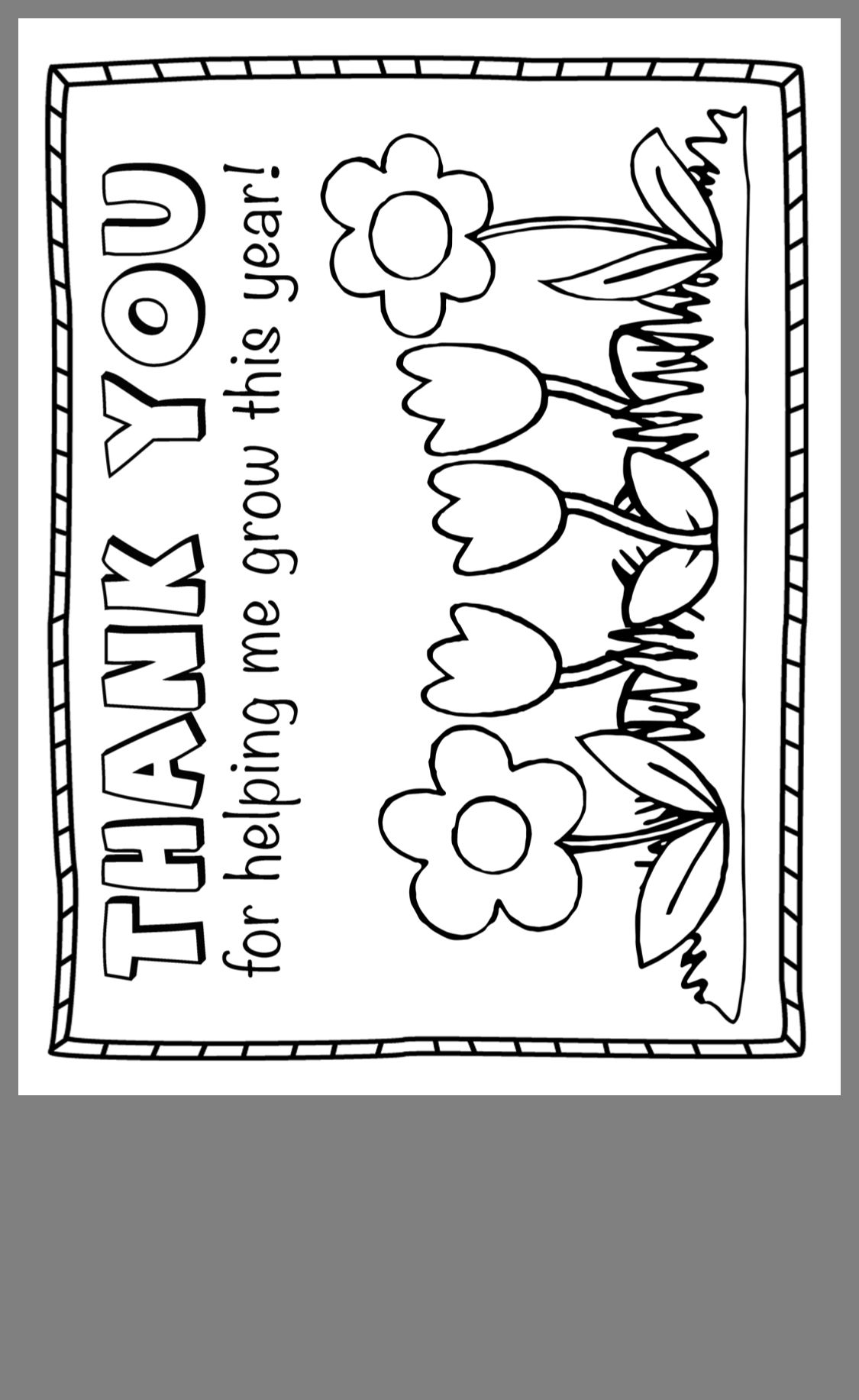 32 Teacher Appreciation Coloring Cards Coloring Page