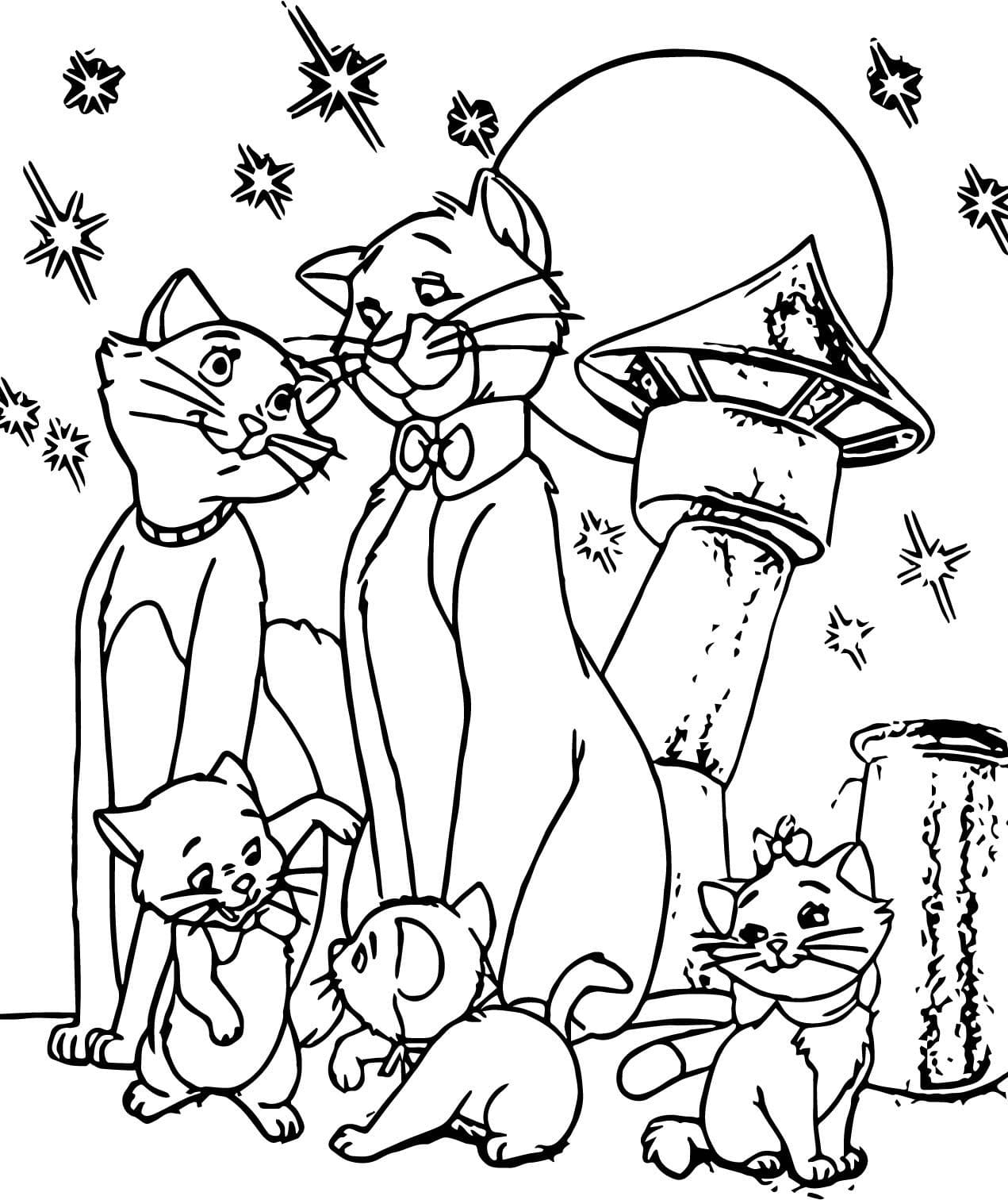 33 Aristocats Printable Coloring Pages WayneLaurence