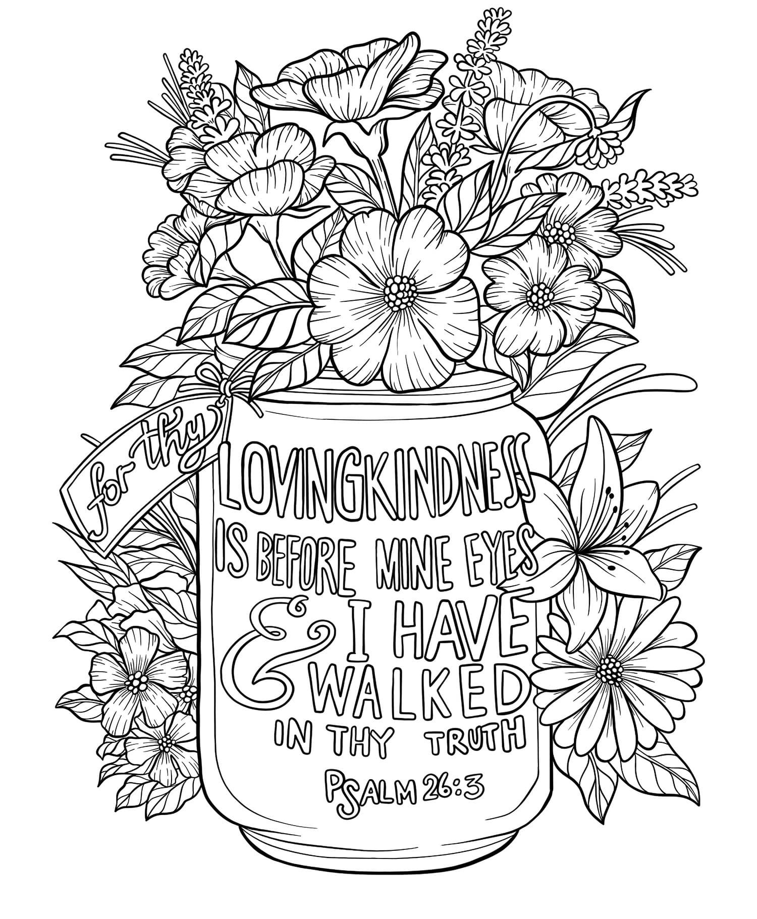 Printable Adult Coloring Page